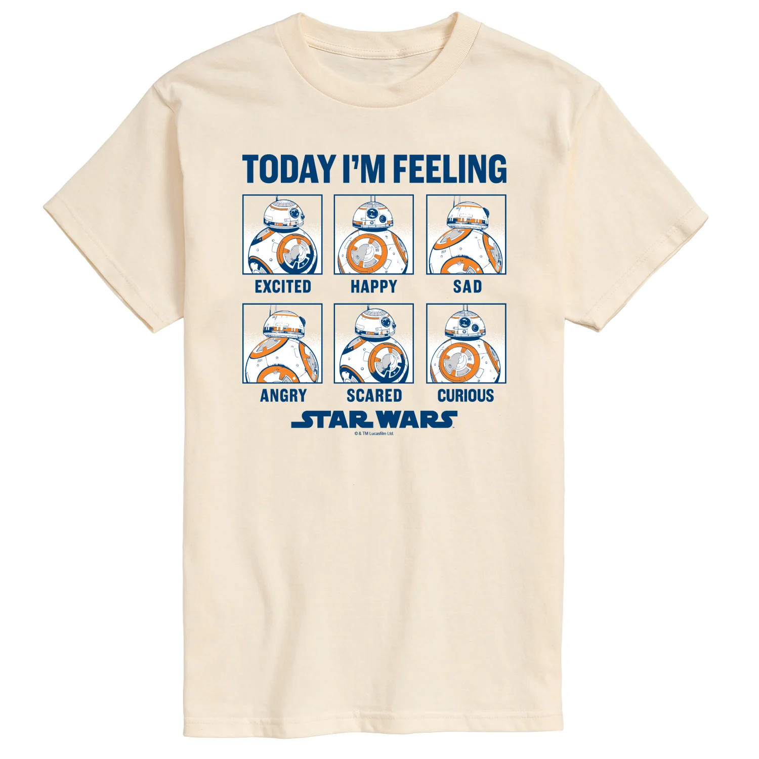 The Force Awakens - Today I'm Feeling - Men's Short Sleeve Graphic T-Shirt - Image 4