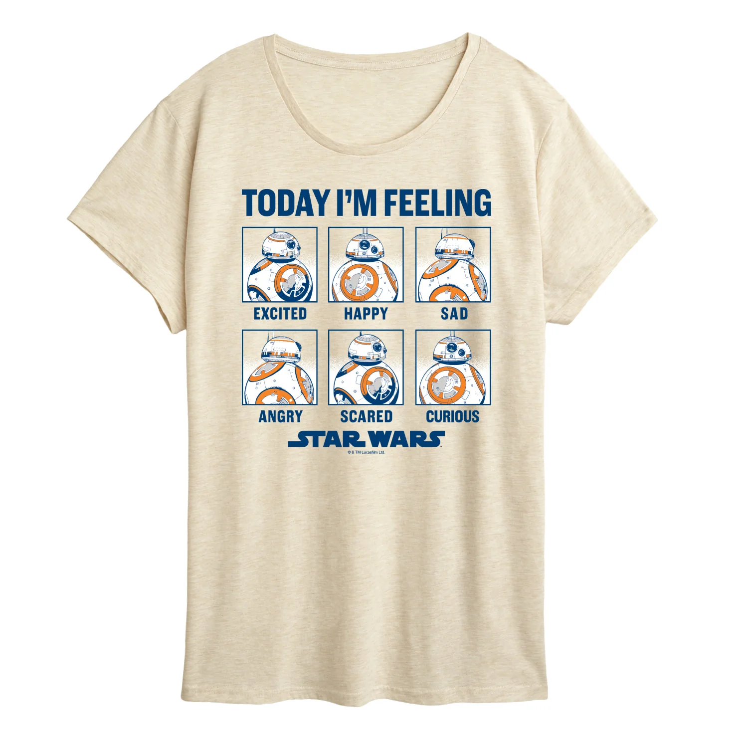 The Force Awakens - Today I'm Feeling - Women's Short Sleeve Graphic T-Shirt