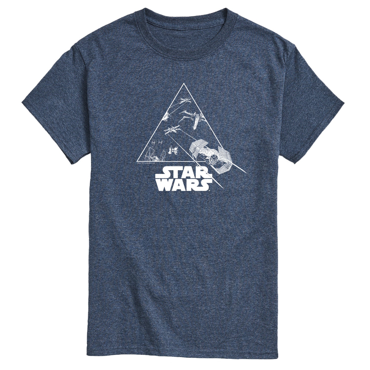 Star Wars - Ship Battle - Men's Short Sleeve Graphic T-Shirt - Image 2
