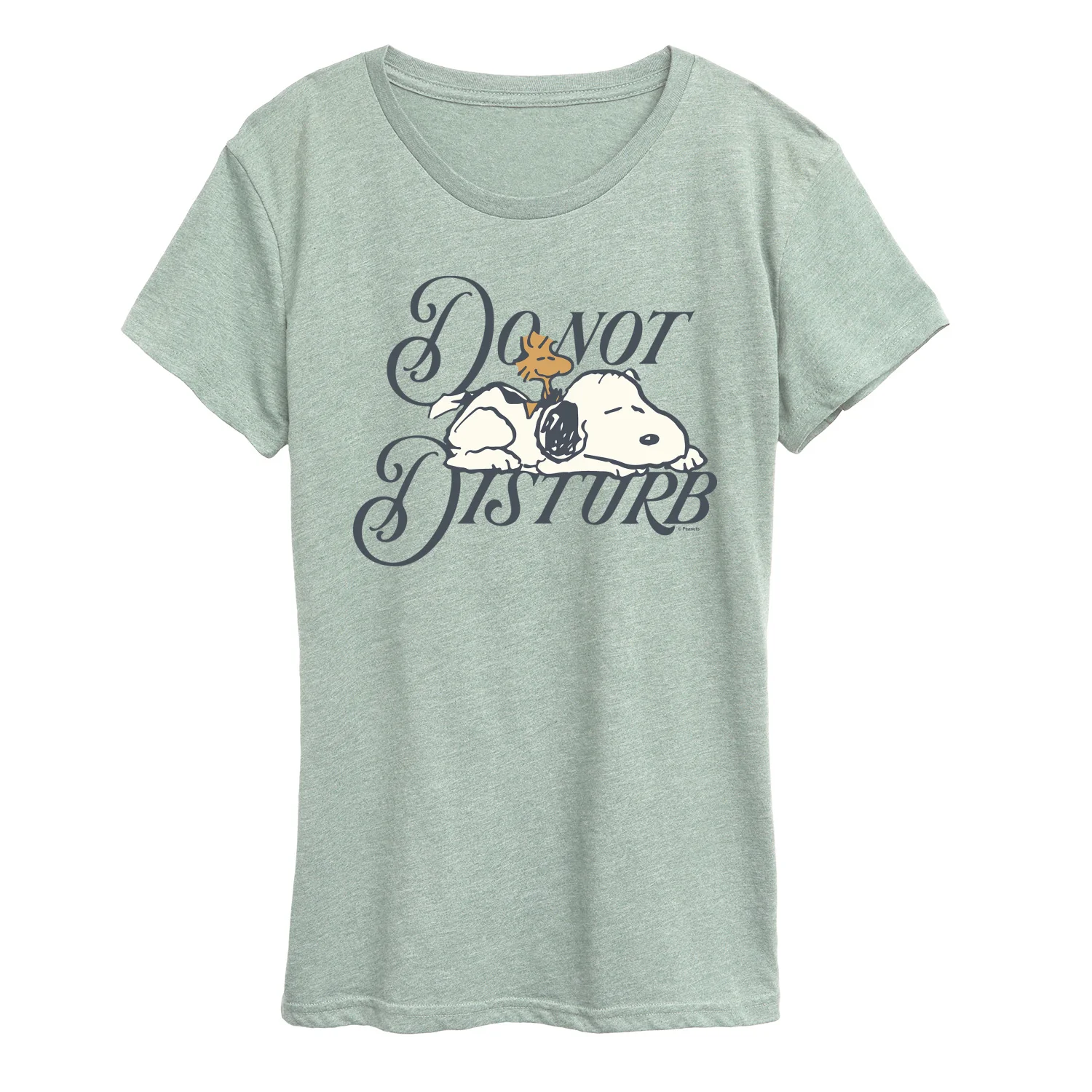 Peanuts - Do Not Disturb Snoopy - Women's Short Sleeve Graphic T-Shirt - Image 4