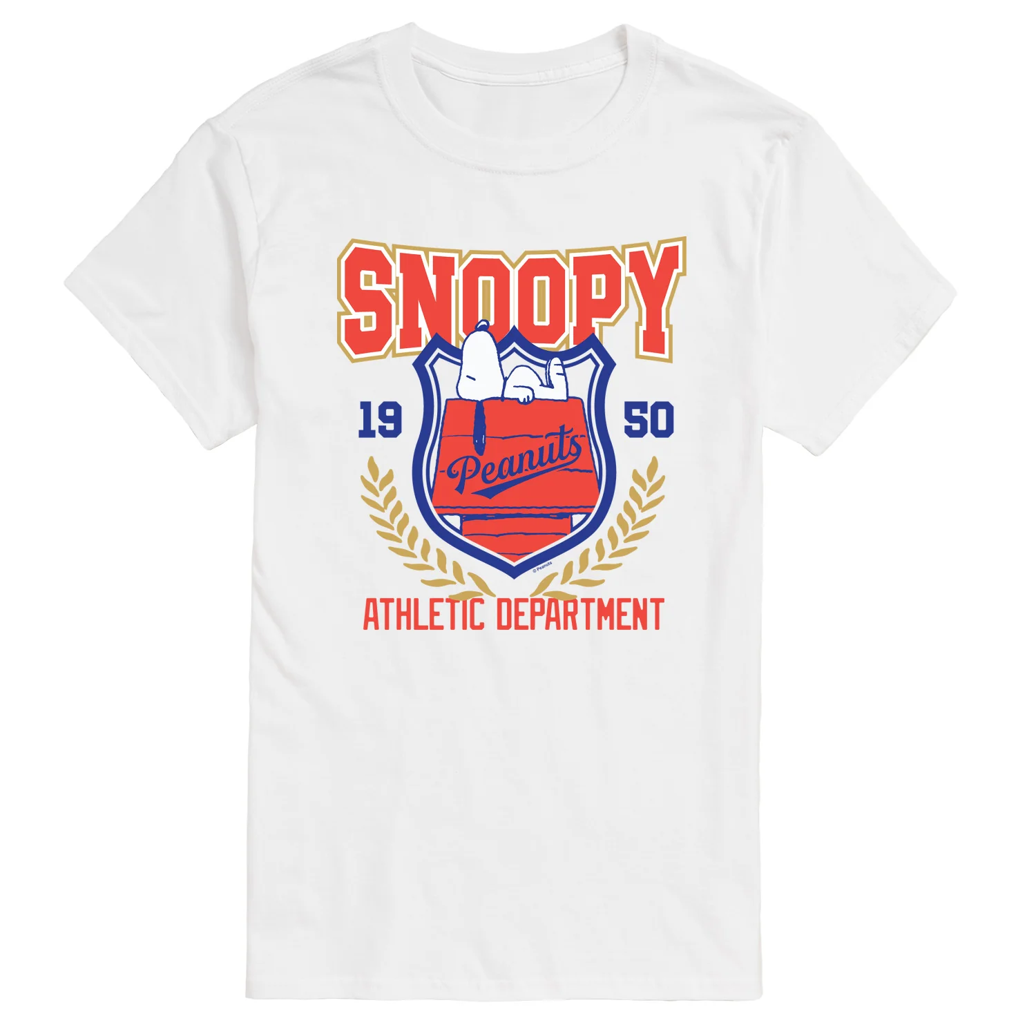 Peanuts - Snoopy Athletic Dept - Men's Short Sleeve Graphic T-Shirt - Image 3
