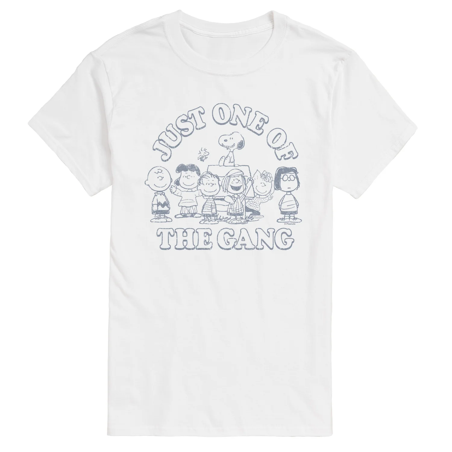 Peanuts - One of the Gang - Men's Short Sleeve Graphic T-Shirt - Image 2
