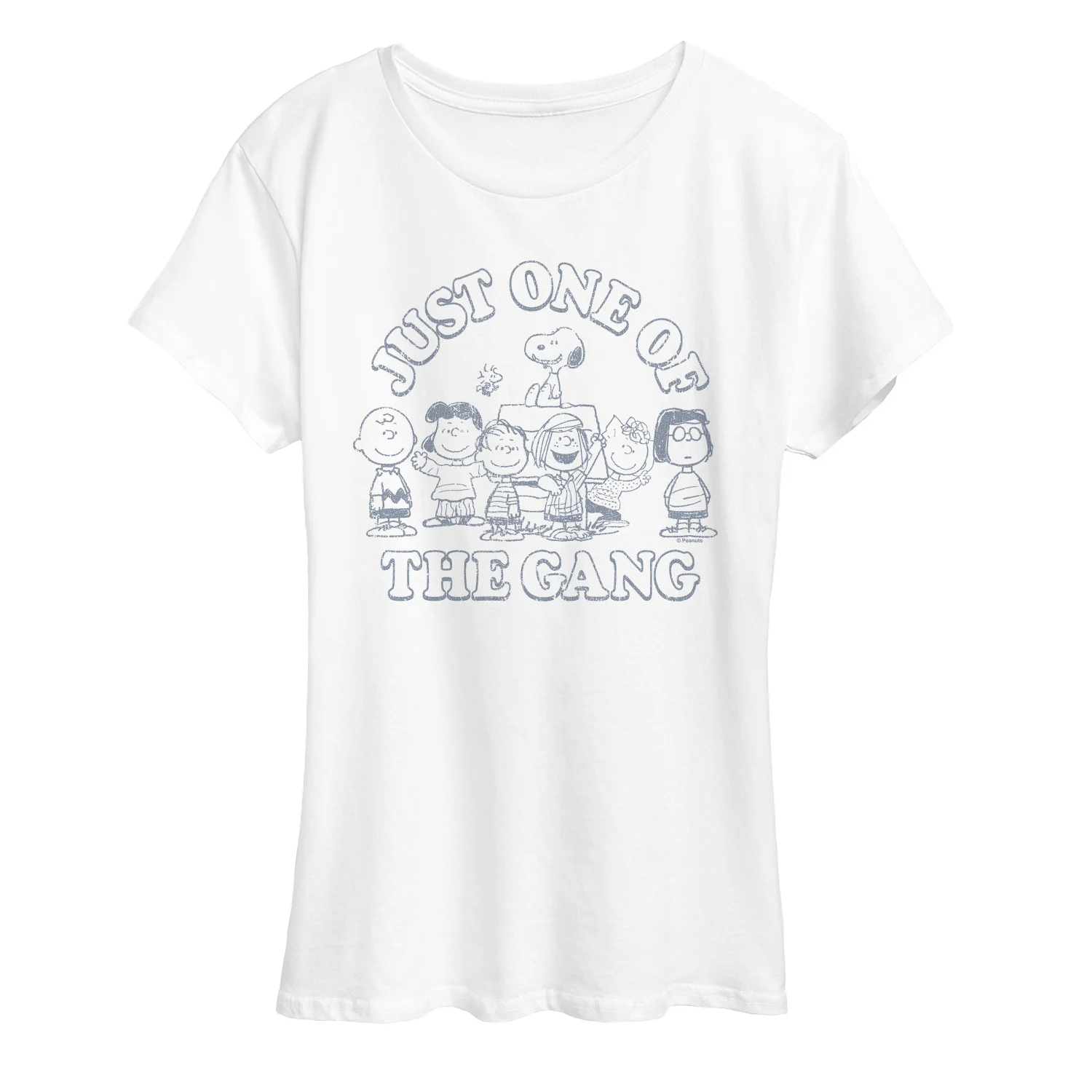 Peanuts - One of the Gang - Women's Short Sleeve Graphic T-Shirt - Image 2