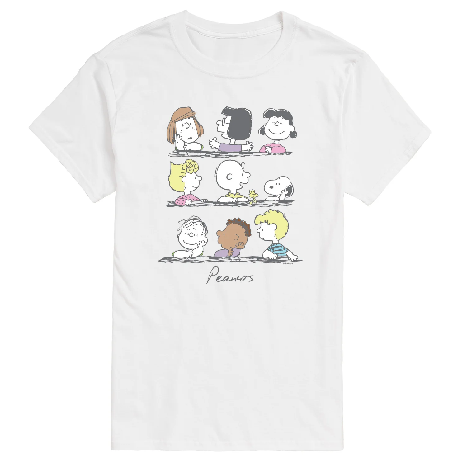 Peanuts - Snoopy And Friends - Men's Short Sleeve Graphic T-Shirt - Image 2