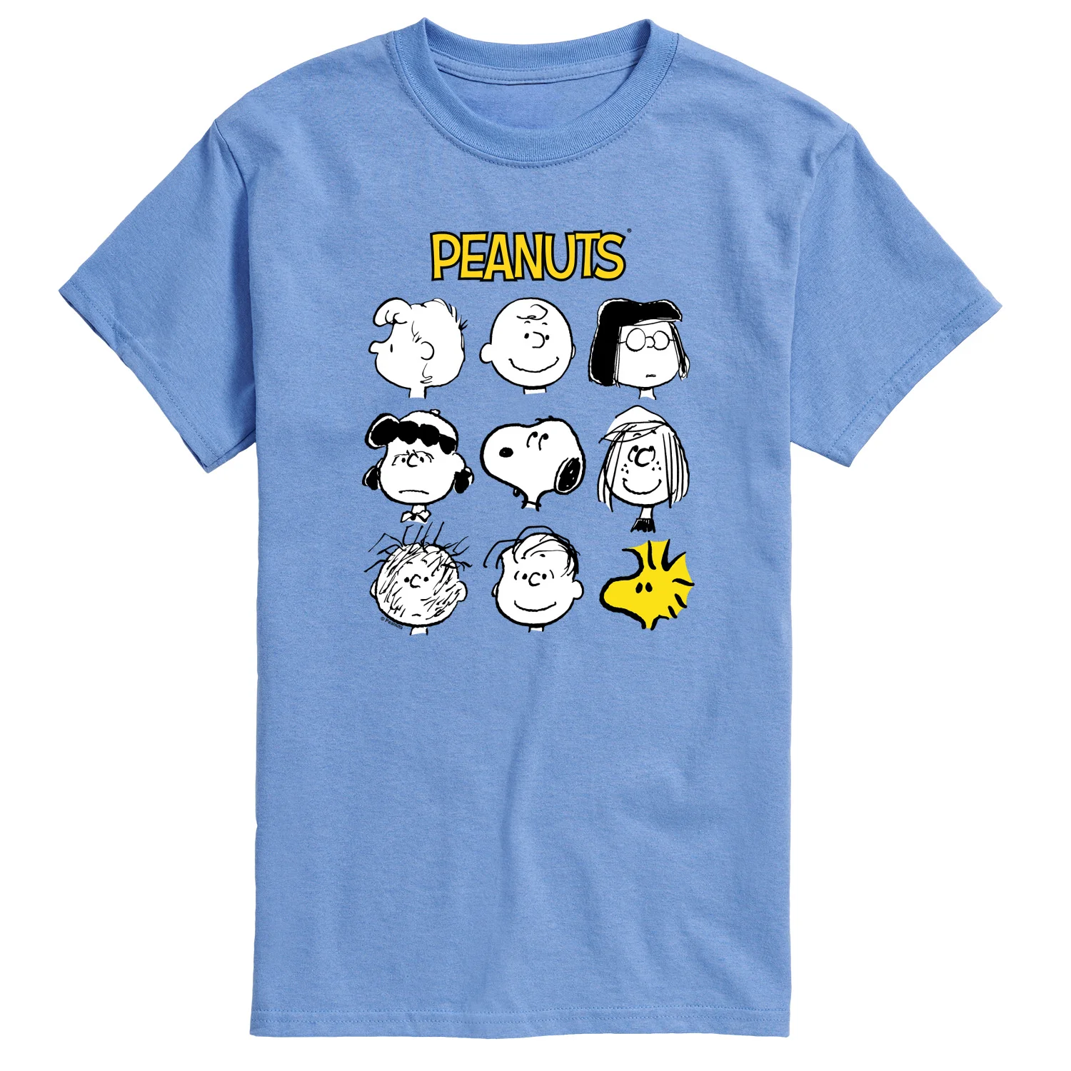 Peanuts - Many Faces Of Peanuts - Men's Short Sleeve Graphic T-Shirt - Image 2