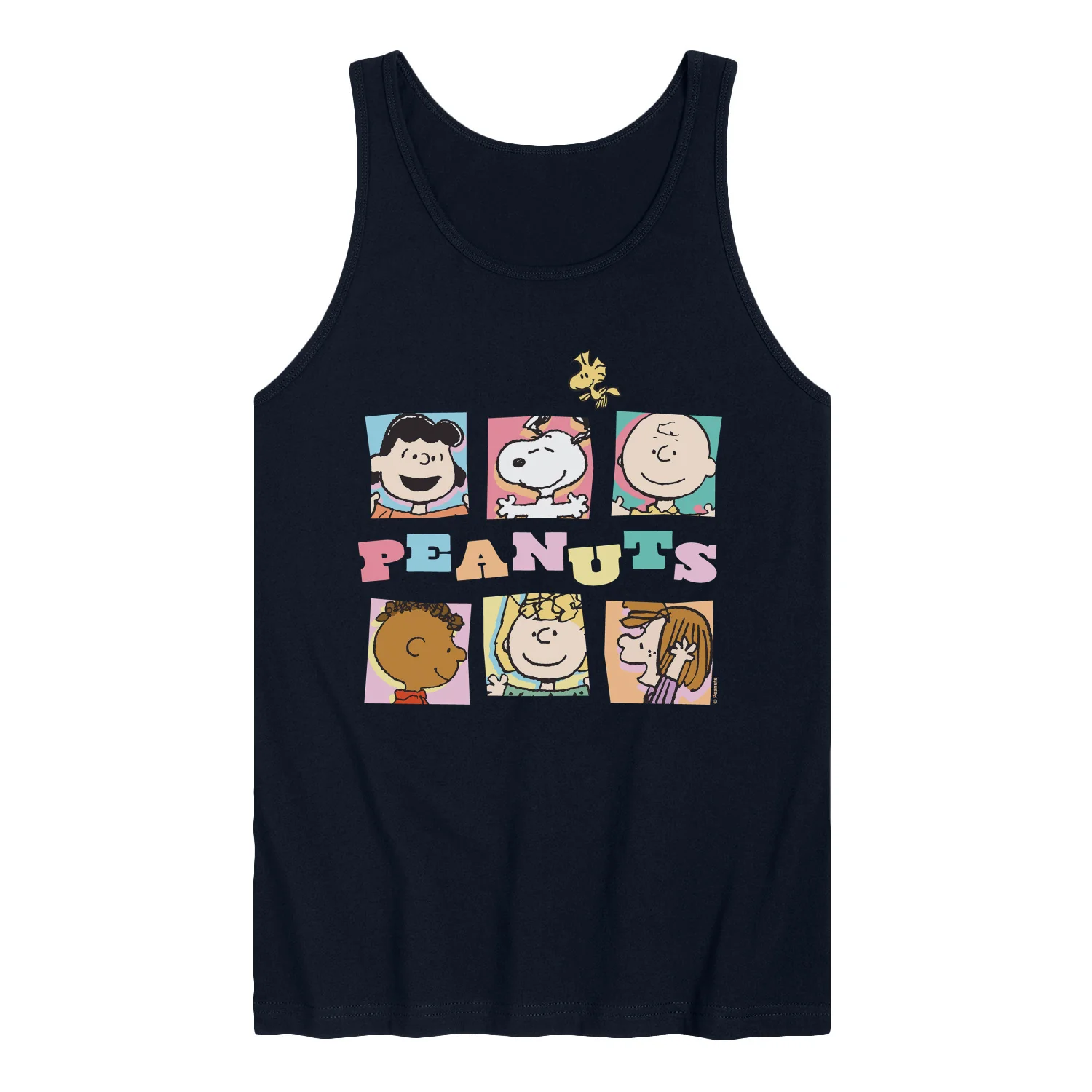 Peanuts - Character Boxes - Men's Sleeveless Graphic Tank - Image 2
