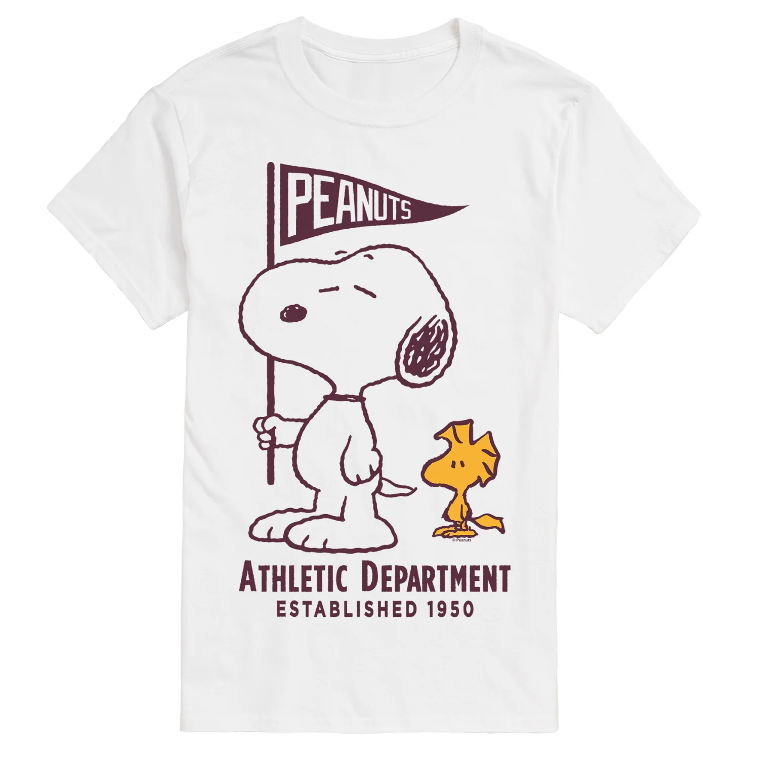 Peanuts - Athletic Department - Men's Short Sleeve Graphic T-Shirt