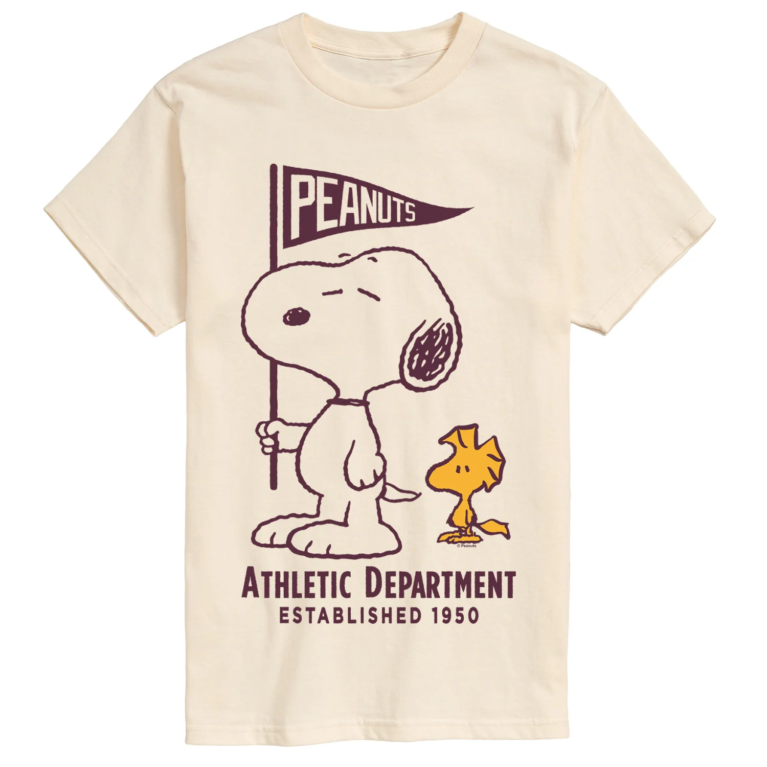 Peanuts - Athletic Department - Men's Short Sleeve Graphic T-Shirt - Image 3