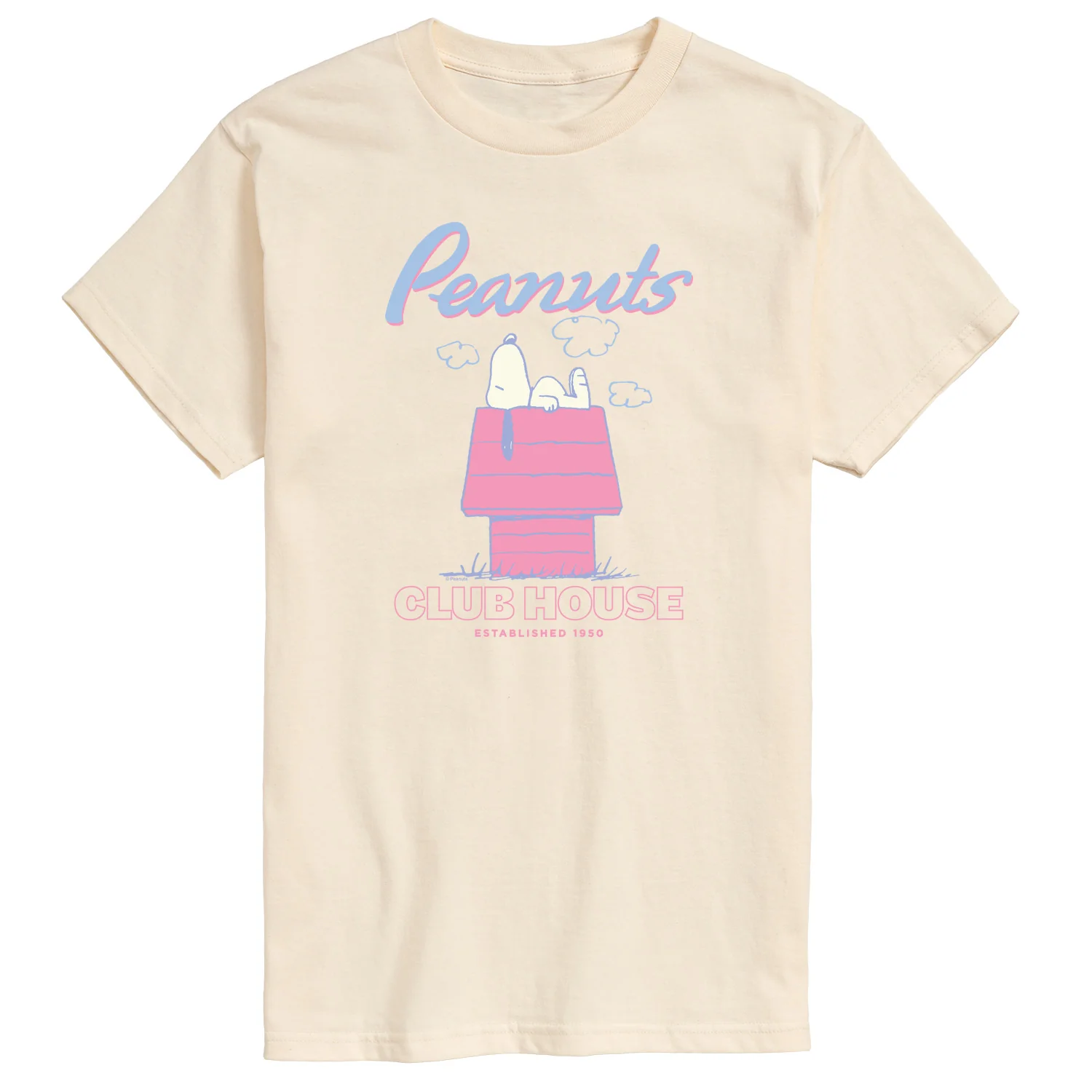 Peanuts - Snoopy Club House - Men's Short Sleeve Graphic T-Shirt - Image 2