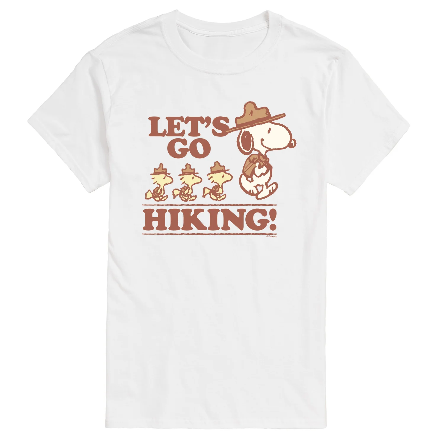 Peanuts - Lets Go Hiking - Men's Short Sleeve Graphic T-Shirt - Image 3