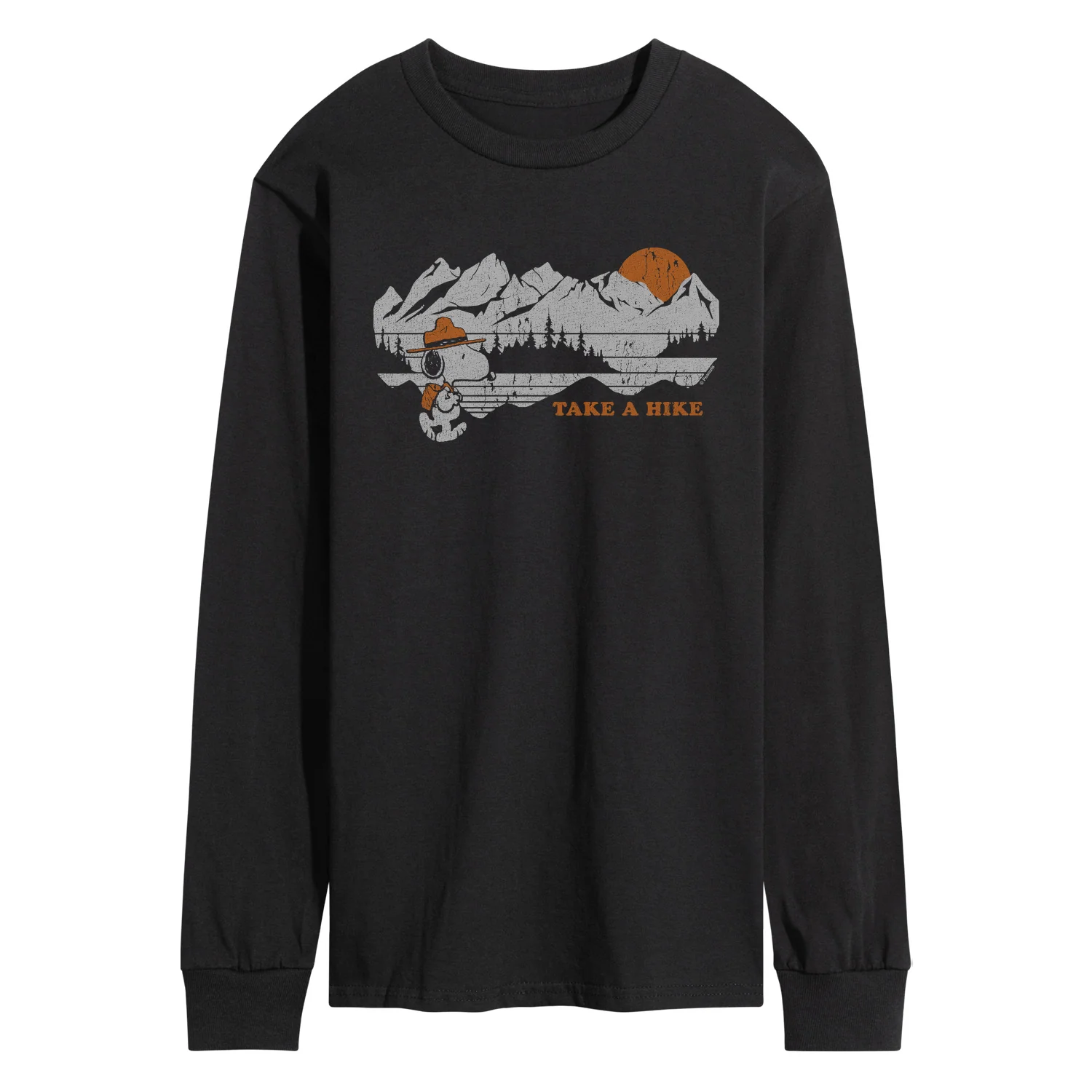Peanuts - Take A Hike - Men's Long Sleeve Graphic T-Shirt