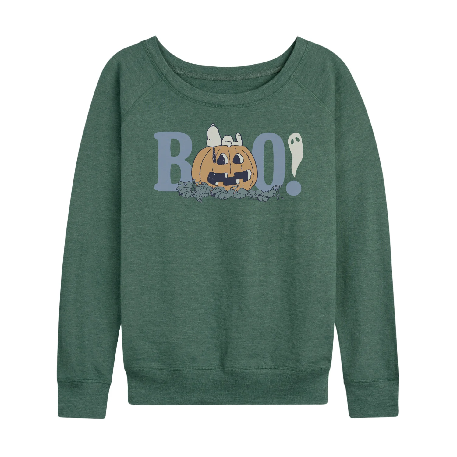 Peanuts - Snoopy Boo - Women's French Terry Long Sleeve Pullover