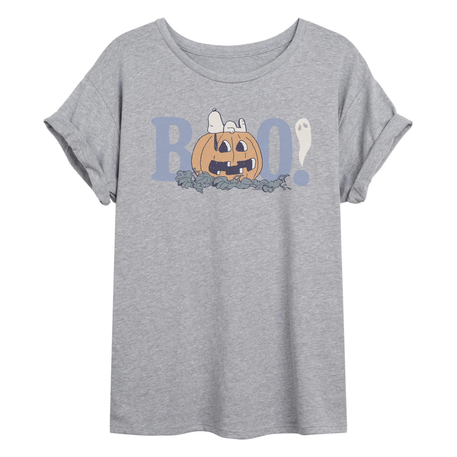 Peanuts - Snoopy Boo - Juniors Oversized Graphic T-Shirt