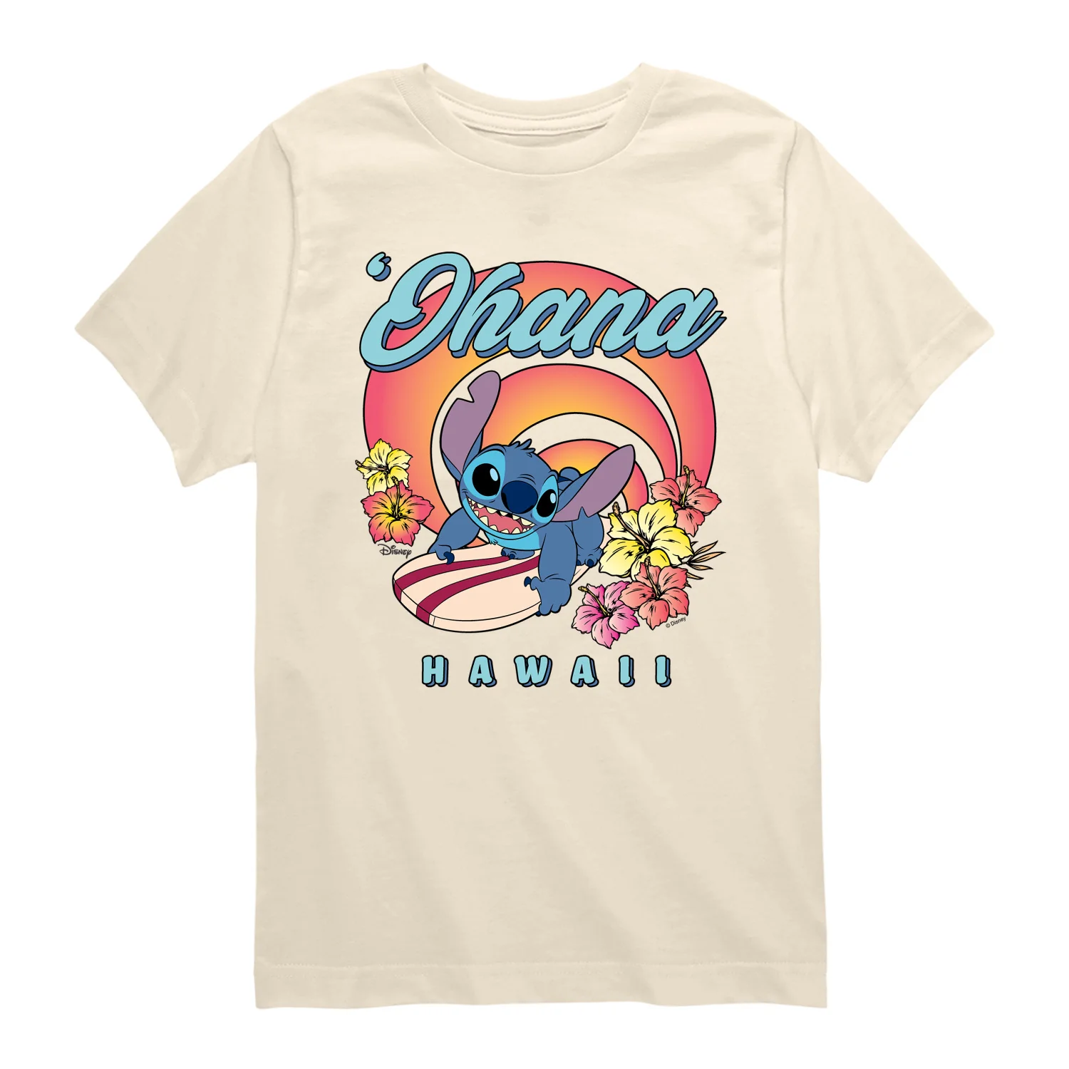 Lilo & Stitch - Ohana - Youth Boys Short Sleeve Graphic T-Shirt - Image 4