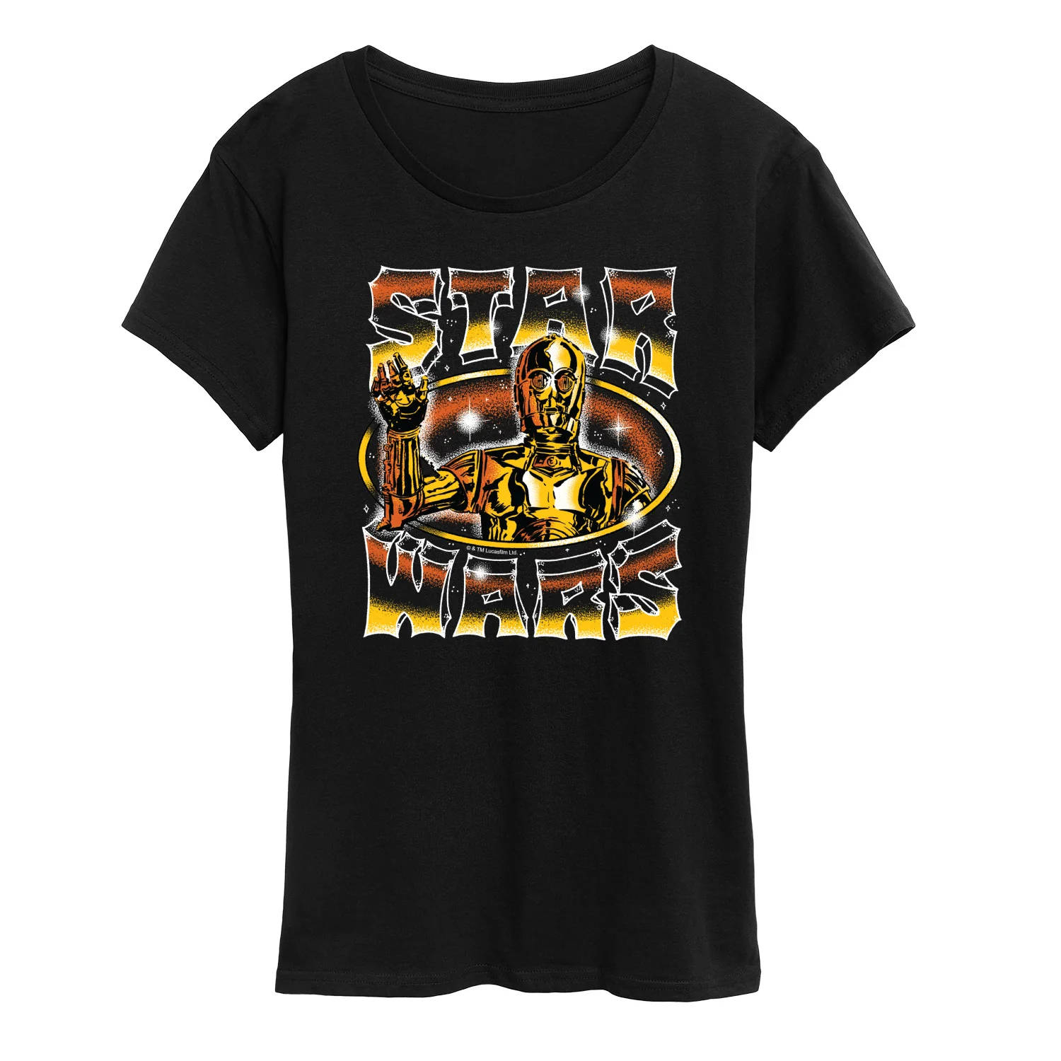 Star Wars - C-3PO Chrome - Women's Short Sleeve Graphic T-Shirt