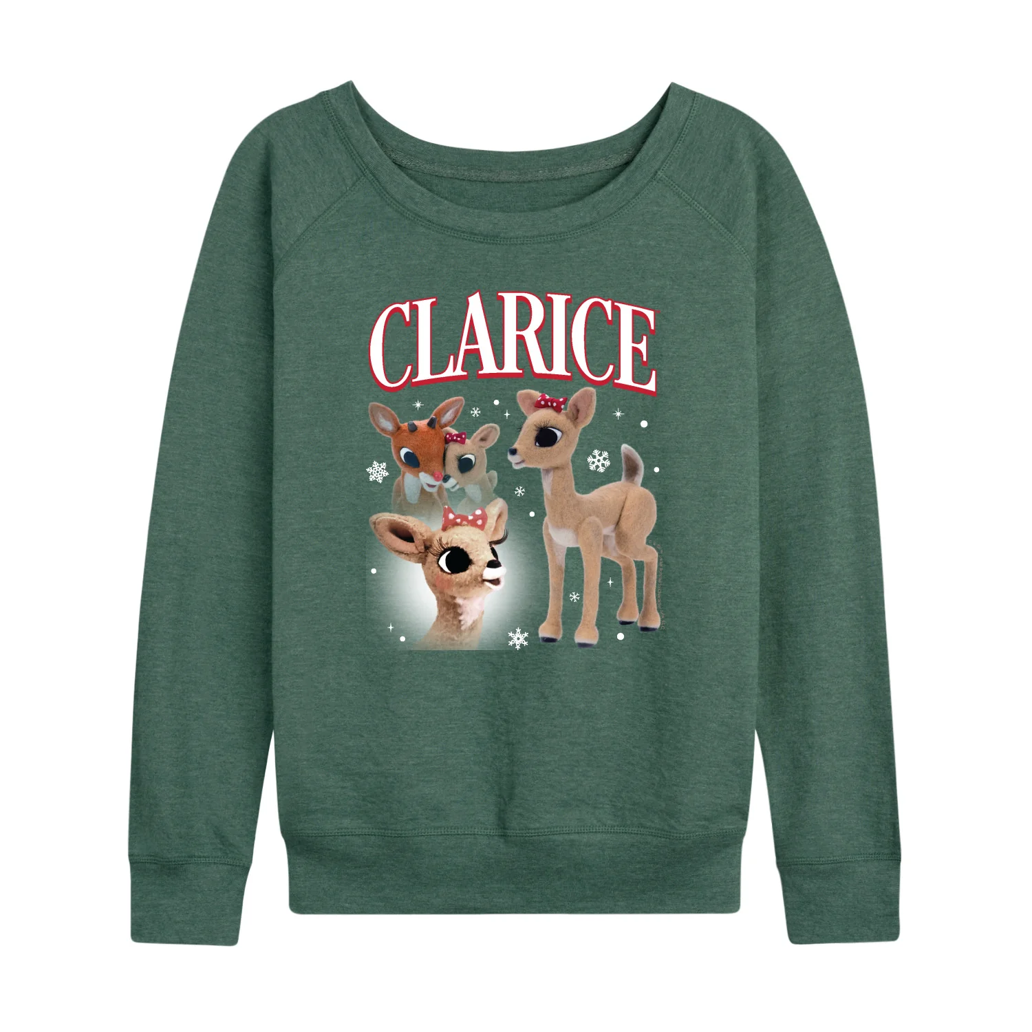 Rudolph - Clarice Bootleg - Women's French Terry Long Sleeve Pullover - Image 4