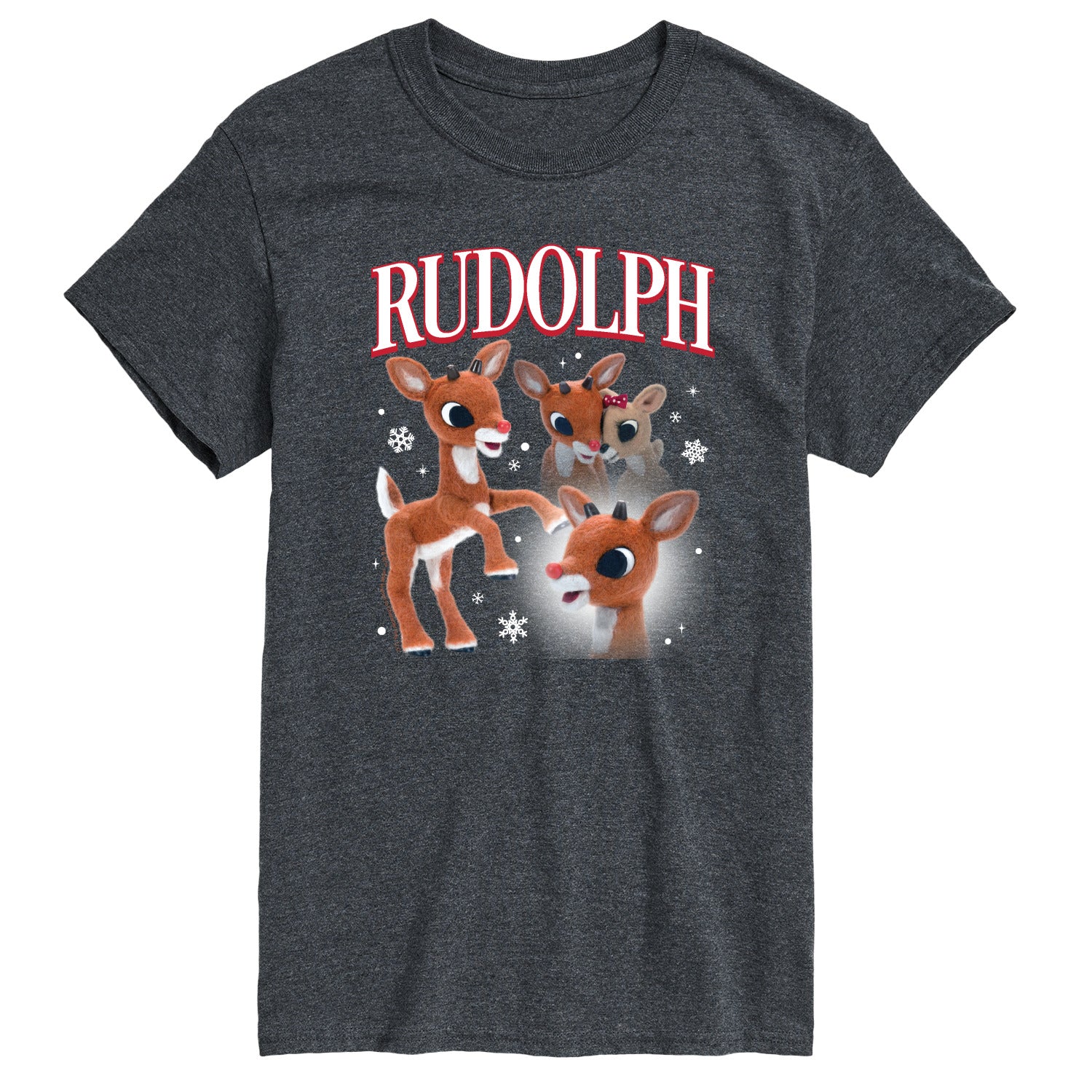 Rudolph - Rudolph Bootleg - Men's Short Sleeve Graphic T-Shirt - Image 3