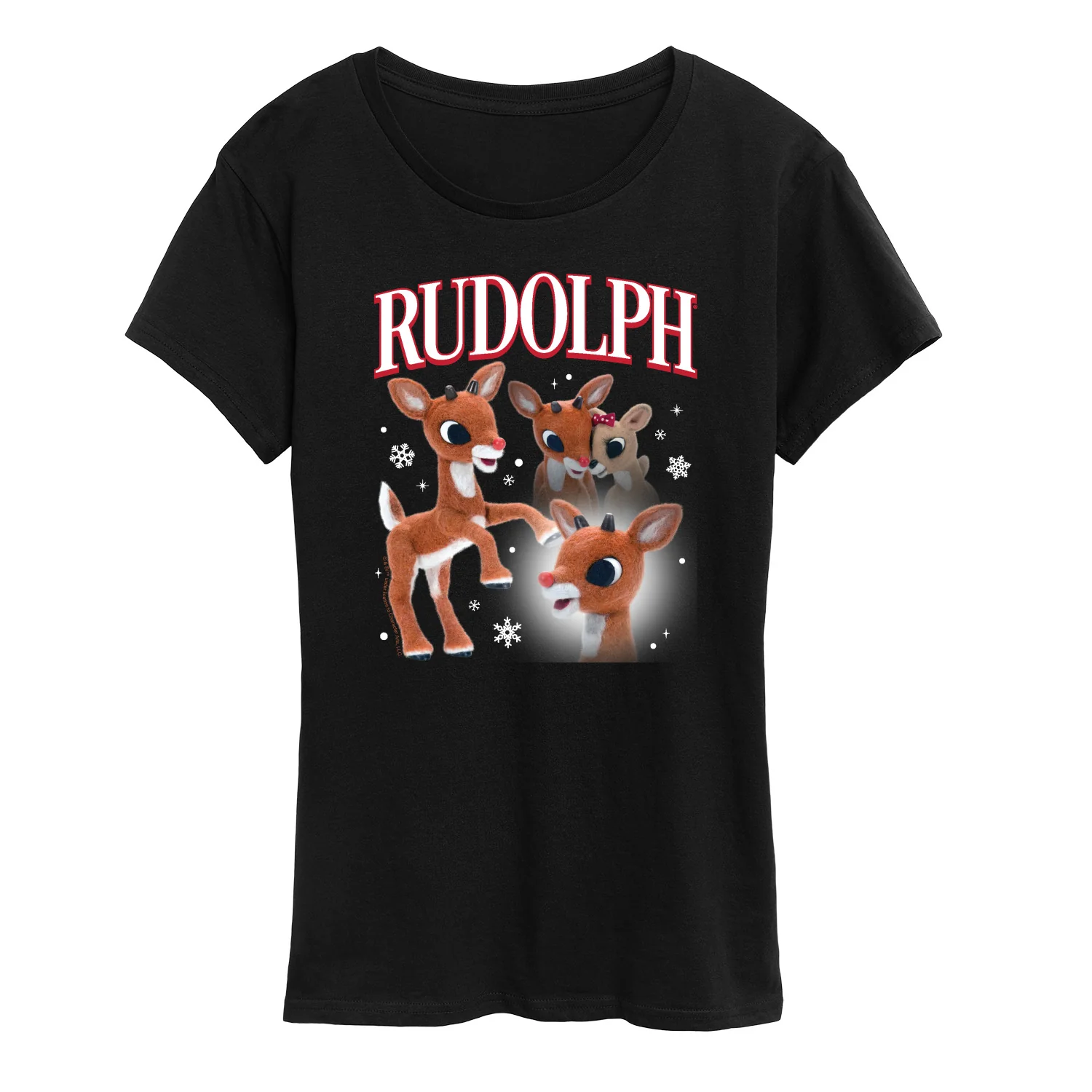 Rudolph - Rudolph Bootleg - Women's Short Sleeve Graphic T-Shirt