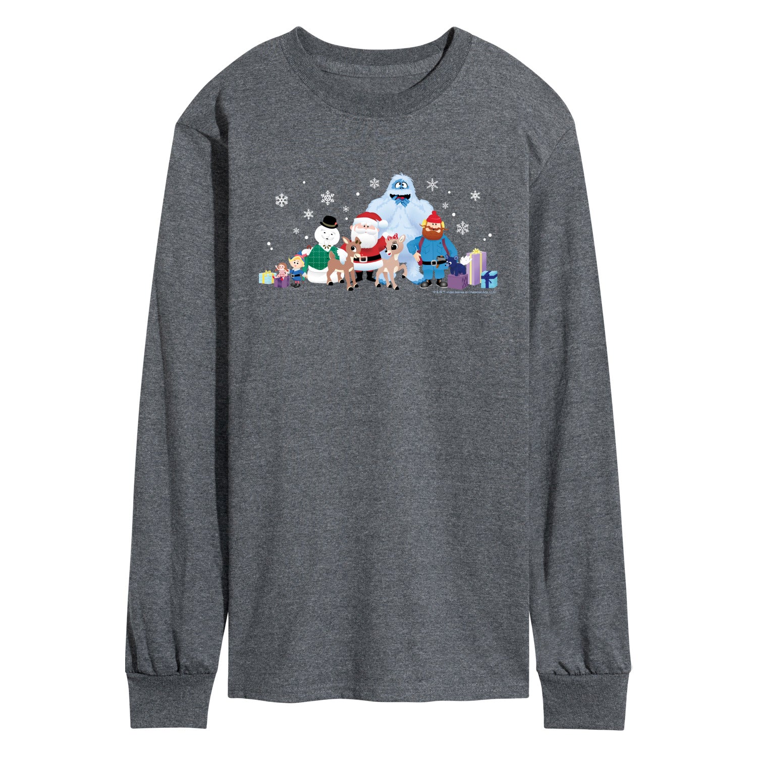Rudolph - Rudolph - Men's Long Sleeve Graphic T-Shirt - Image 3