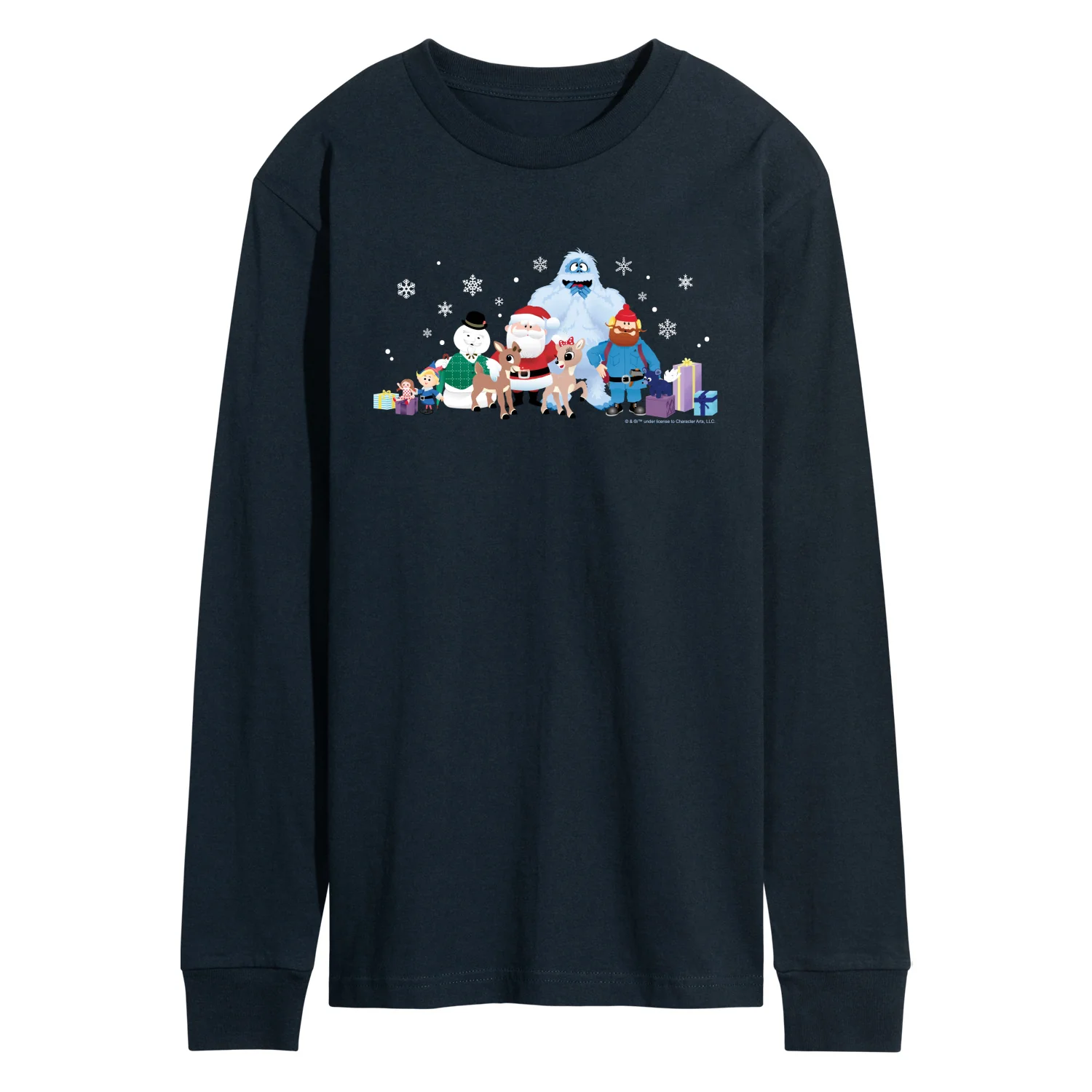 Rudolph - Rudolph - Men's Long Sleeve Graphic T-Shirt - Image 4
