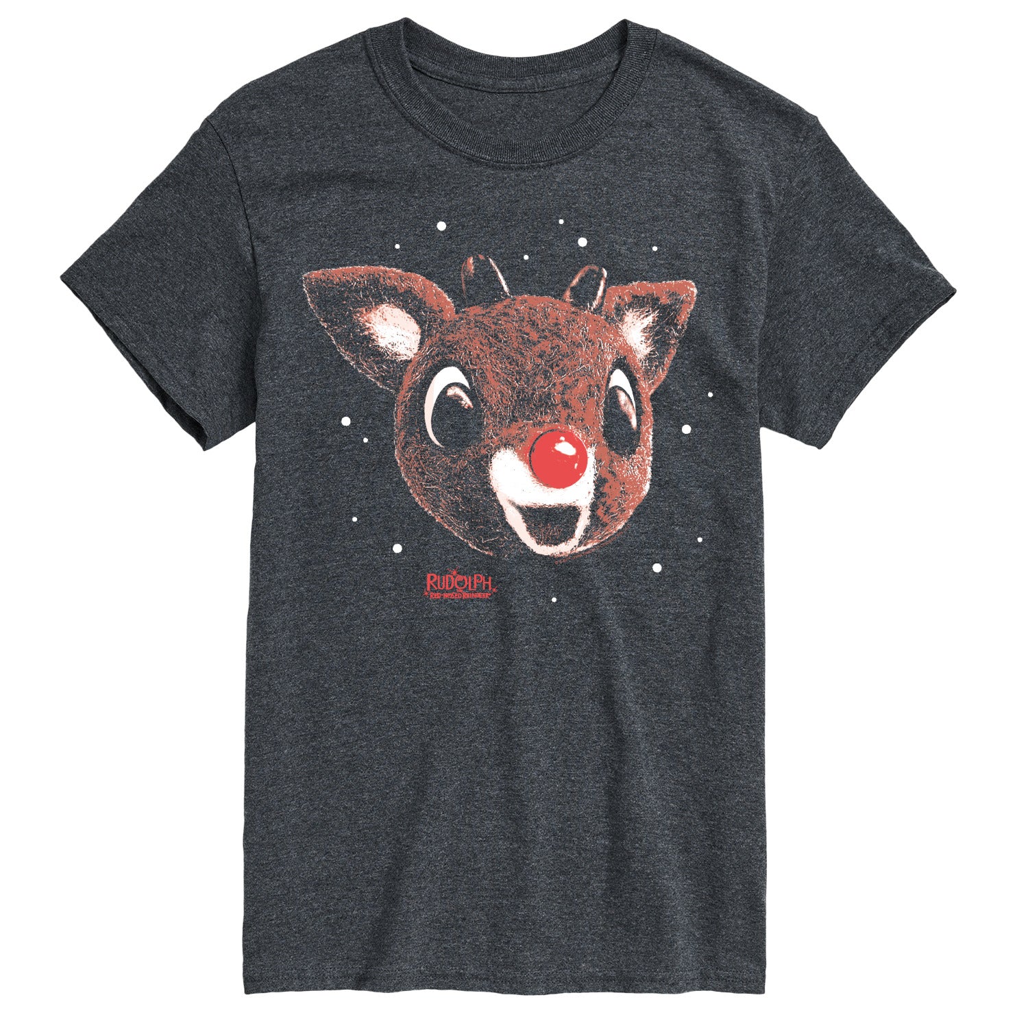 Rudolph - Rudolph Portrait - Men's Short Sleeve Graphic T-Shirt - Image 2
