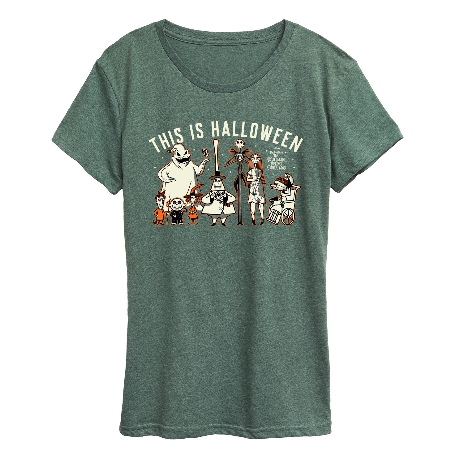 The Nightmare Before Christmas - This Is Halloween - Women's Short Sleeve Graphic T-Shirt - Image 5