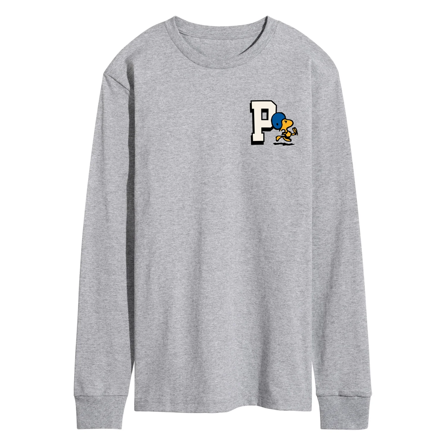 Peanuts - Franklin Collegiate - Men's Long Sleeve Graphic T-Shirt - Image 2