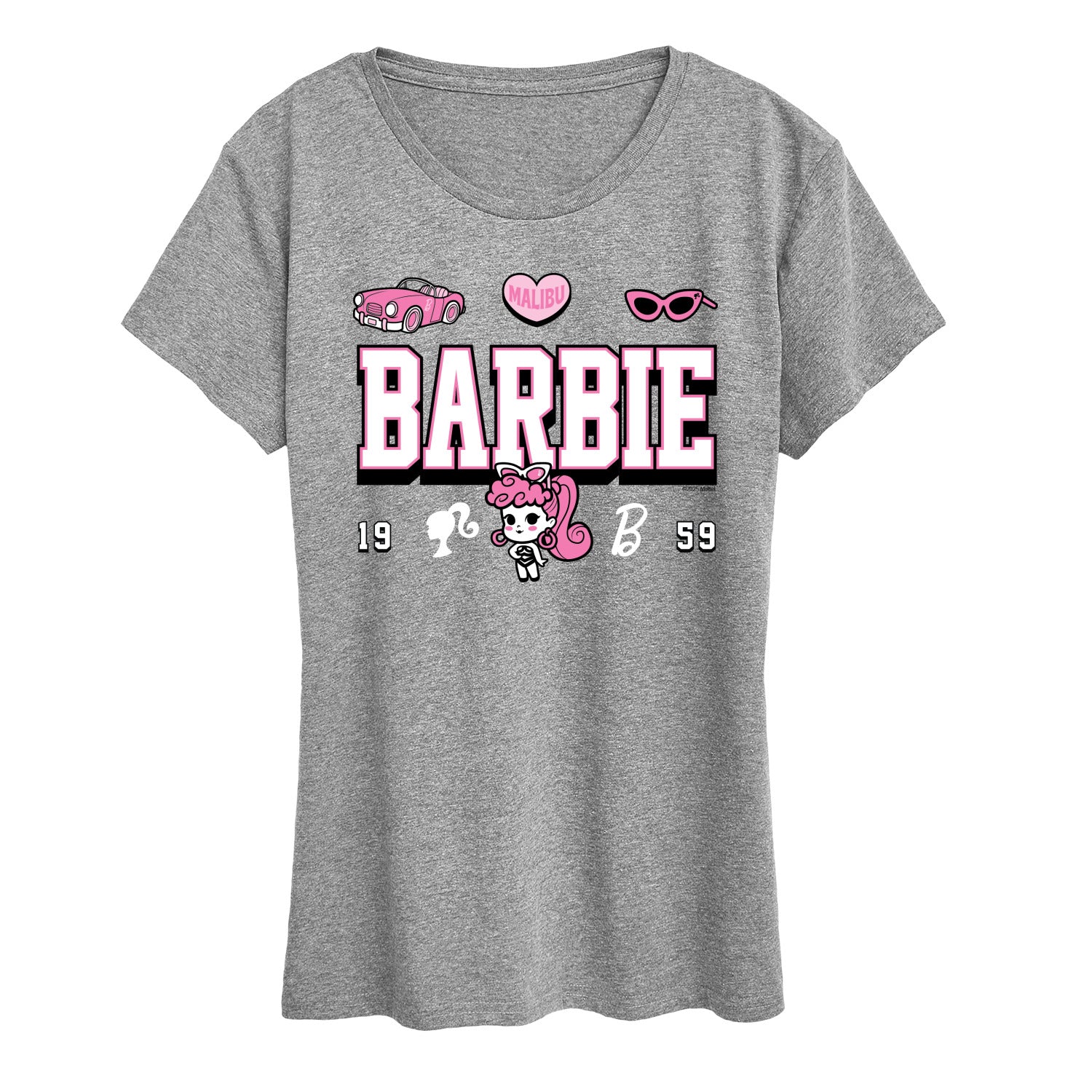 Barbie - Barbie Jersey - Women's Short Sleeve Graphic T-Shirt - Image 2