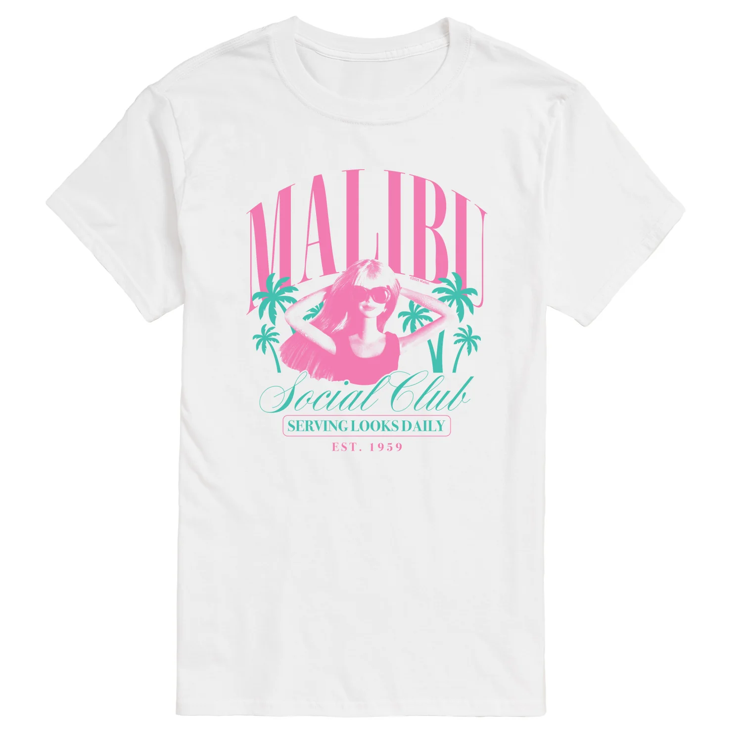 Barbie - Malibu Social Club - Men's Short Sleeve Graphic T-Shirt