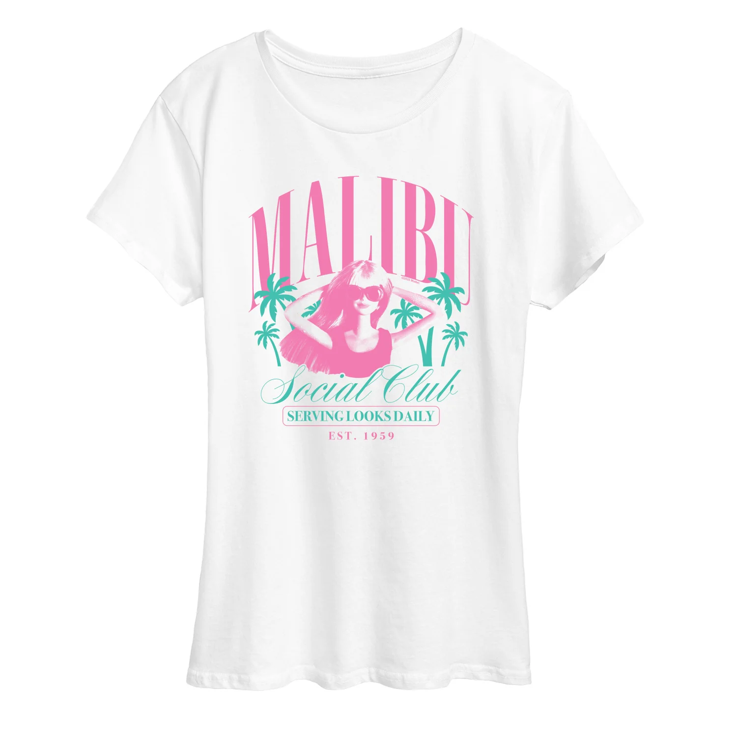 Barbie - Malibu Social Club - Women's Short Sleeve Graphic T - Shirt