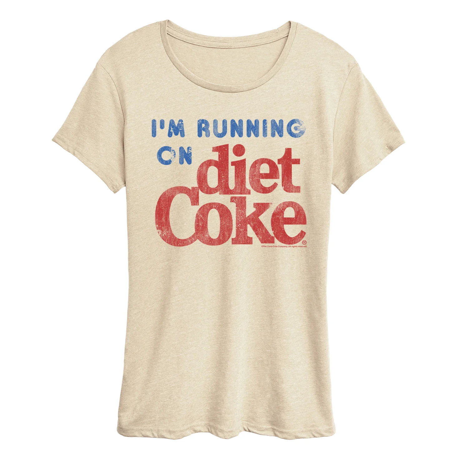 Diet Coke - I'm Running on Diet Coke - Women's Short Sleeve Graphic T-Shirt - Image 2