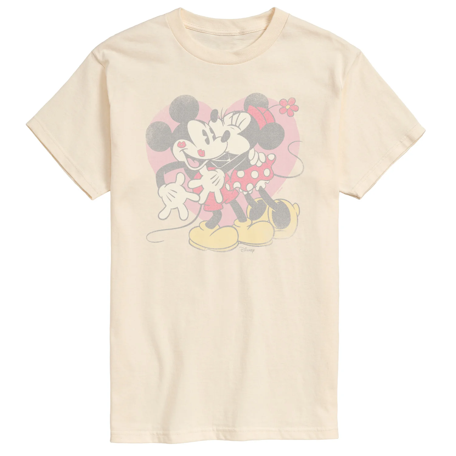 Disney - Mickey & Minnie Kisses - Men's Short Sleeve Graphic T-Shirt - Image 2