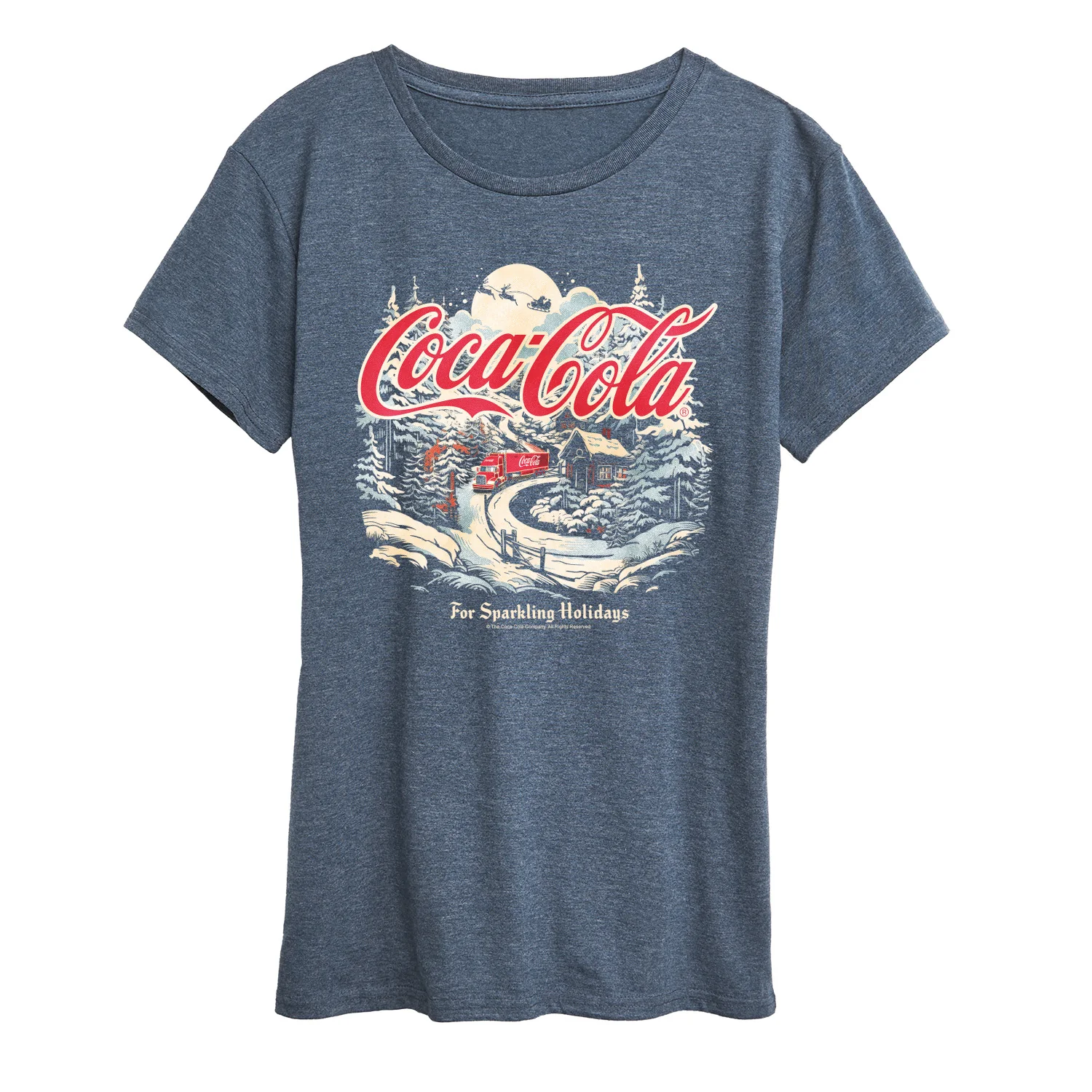 Coca-Cola - Deliver Holiday Cheer - Women's Short Sleeve Graphic T-Shirt - Image 2