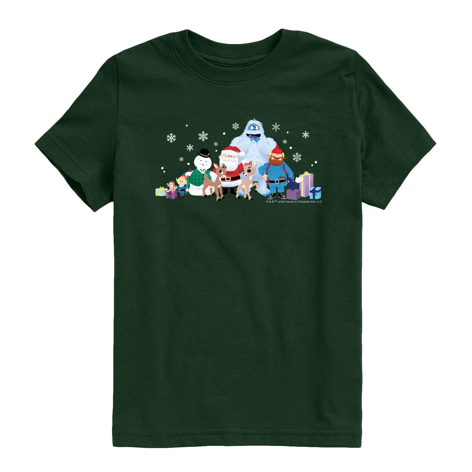 Rudolph - Rudolph - Youth Short Sleeve Graphic T-Shirt - Image 2