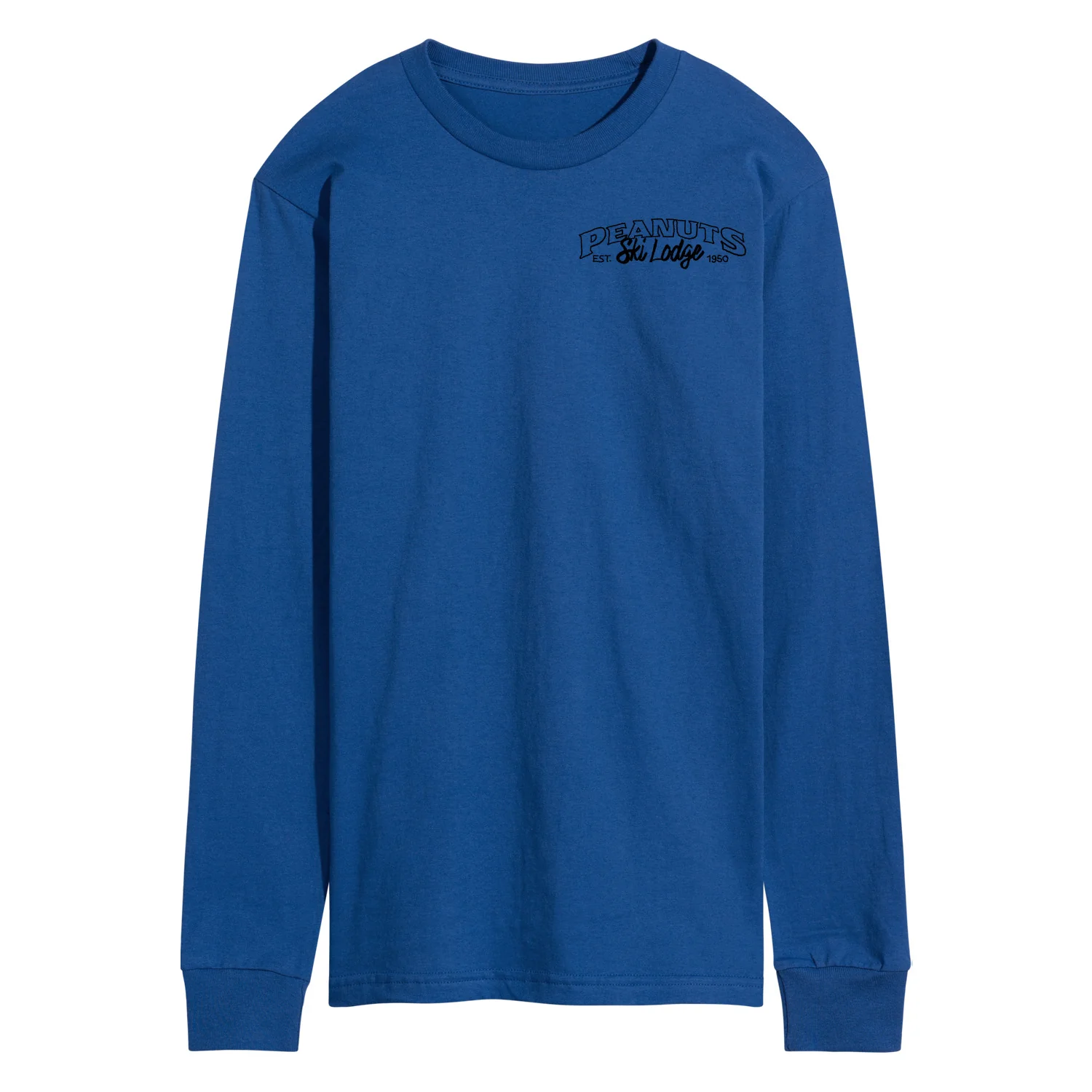Peanuts - Peanuts Skiing - Men's Long Sleeve Graphic T-Shirt