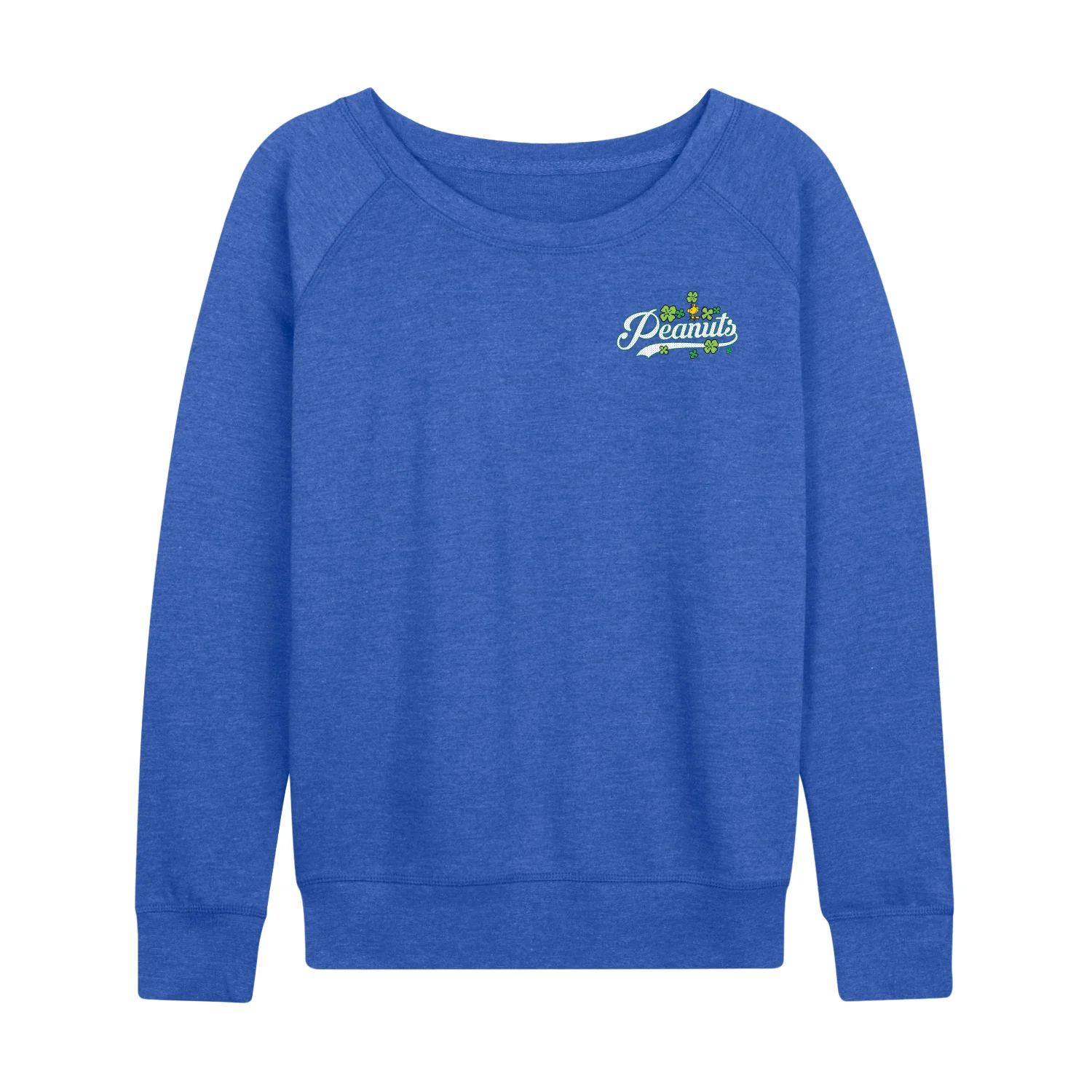 Peanuts - Lucky Jersey - Women's French Terry Long Sleeve Pullover