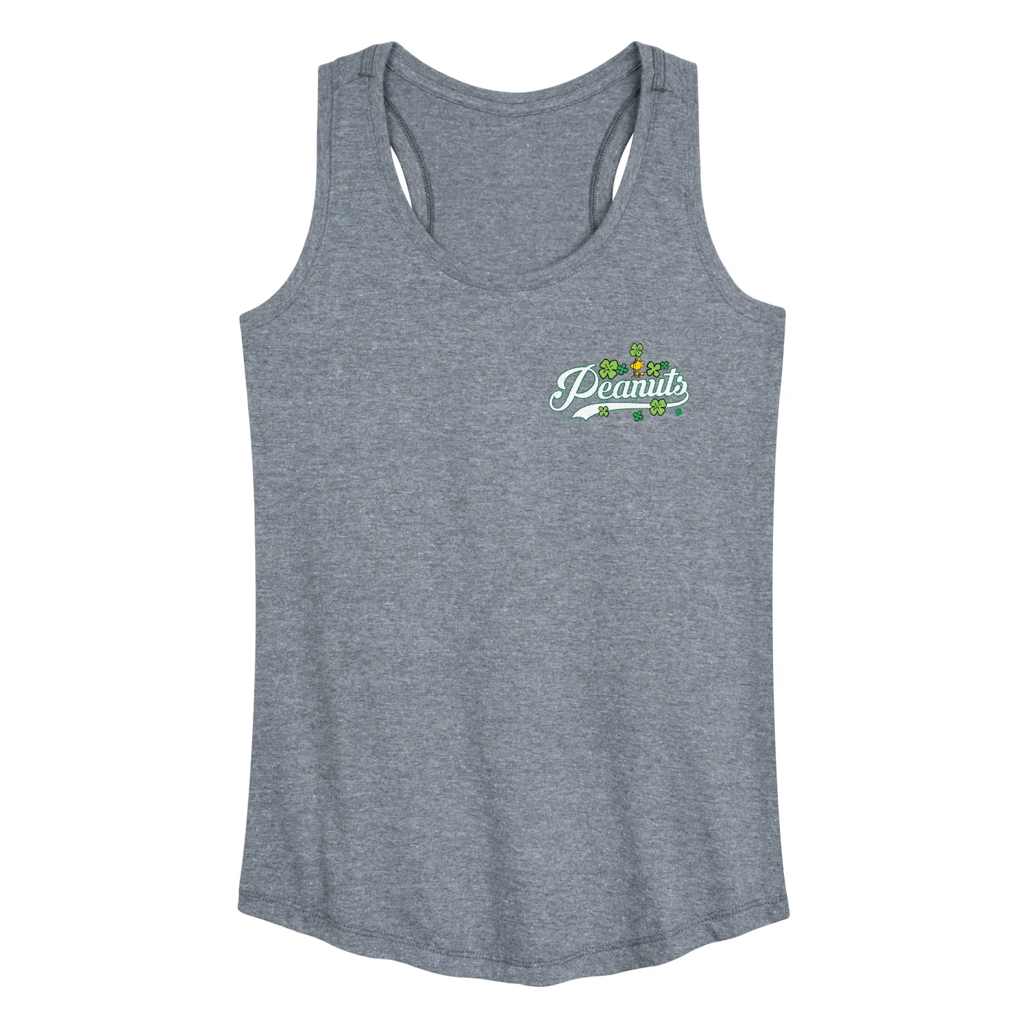 Peanuts - Lucky Jersey - Women's Racerback Graphic Tank