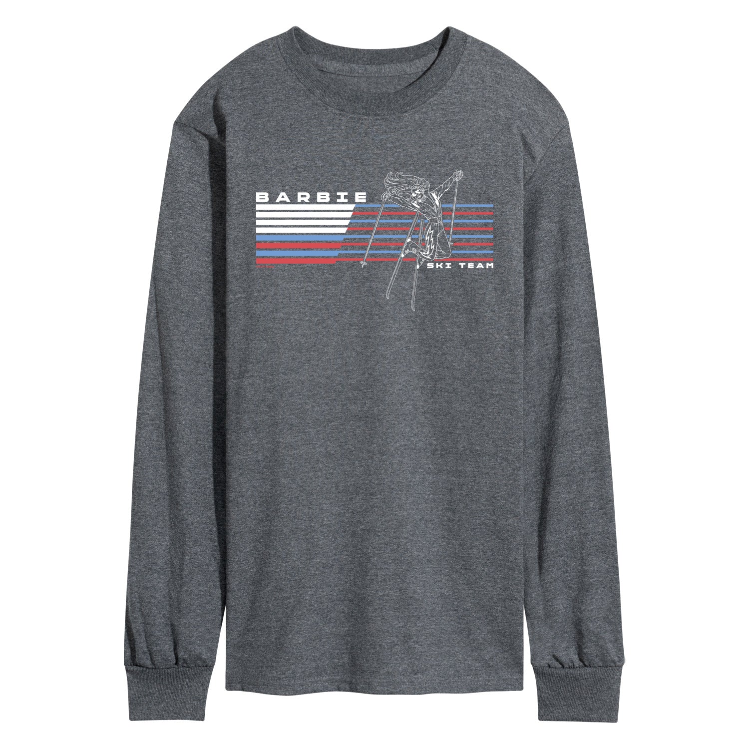Barbie - Ski Team - Men's Long Sleeve Graphic T-Shirt - Image 4