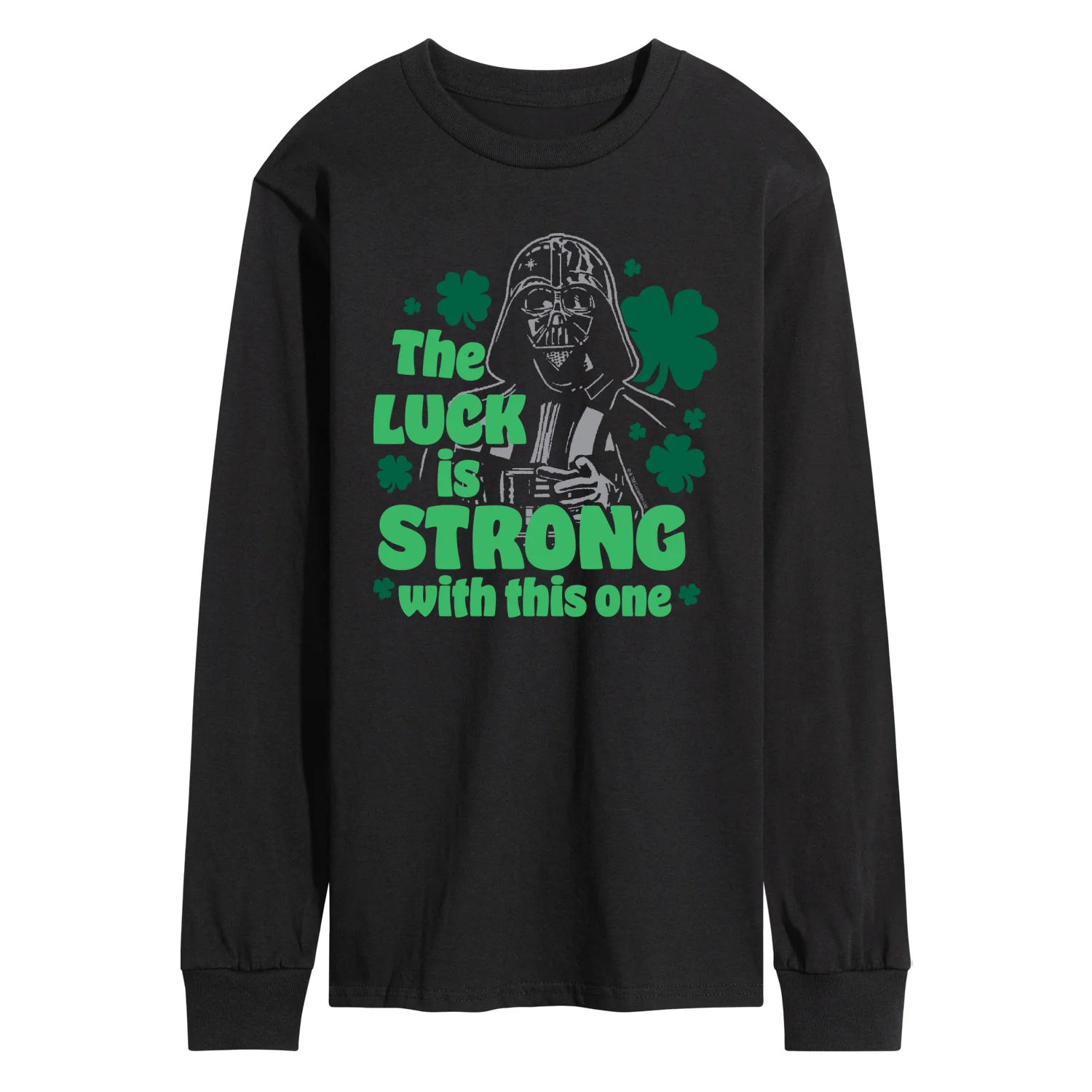 Star Wars - Luck Is Strong - Men's Long Sleeve Graphic T-Shirt - Image 2