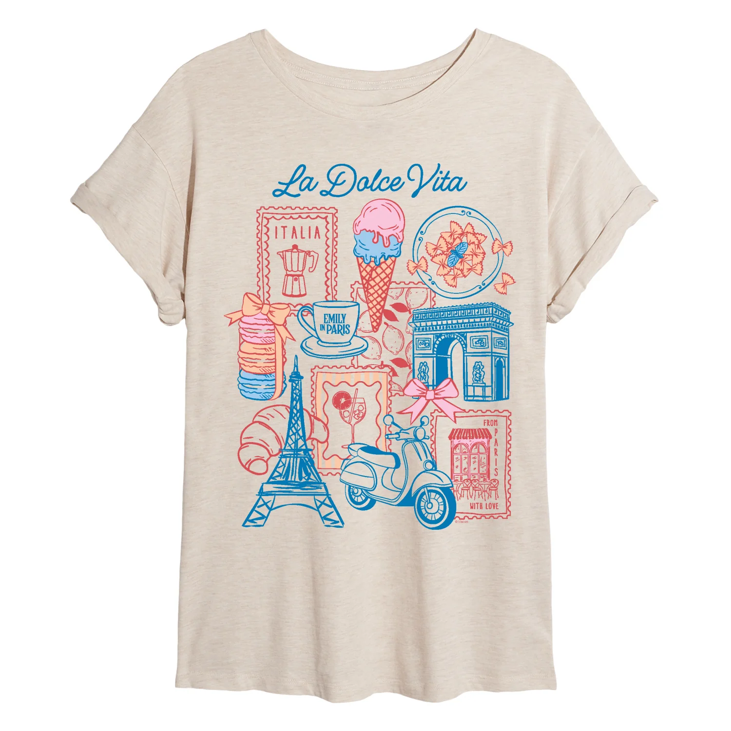 Emily in Paris - Emily In Paris Collage - Women's Graphic T-Shirt