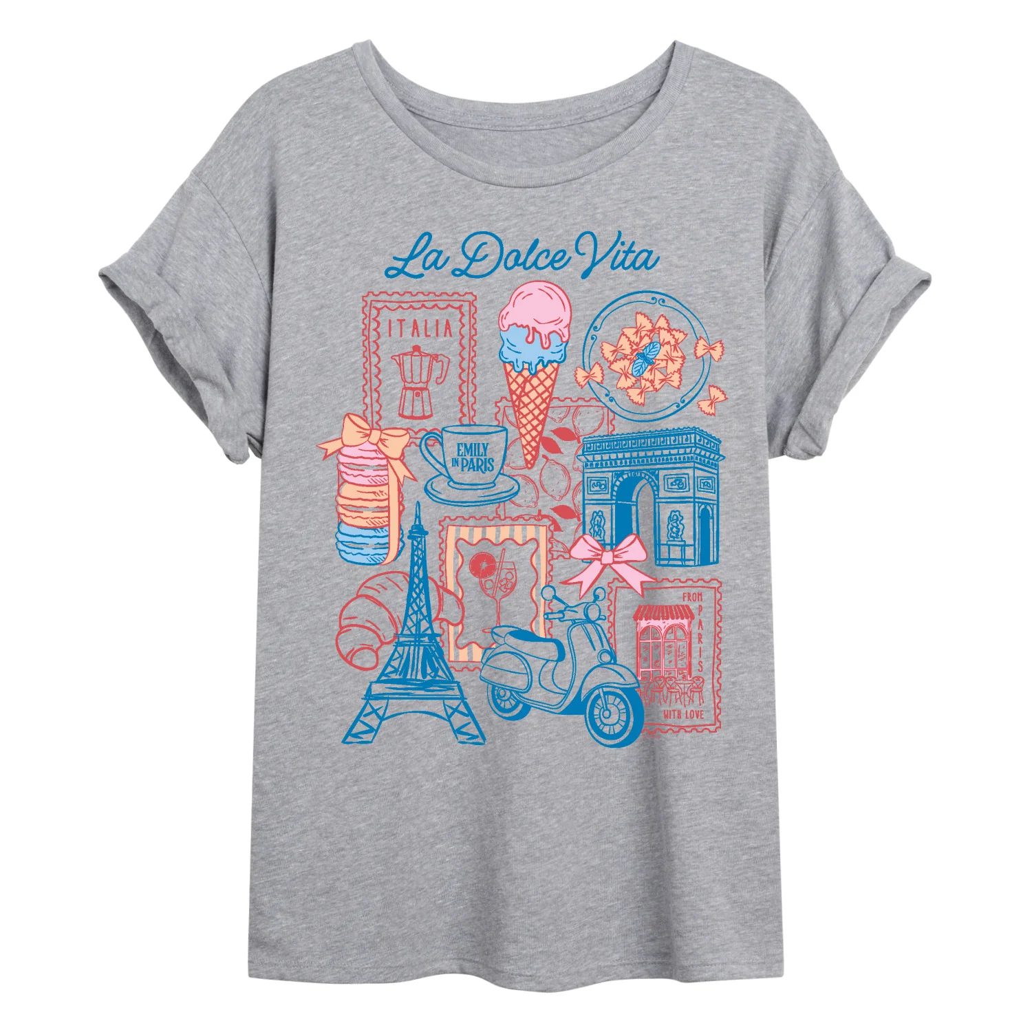 Emily in Paris - Emily In Paris Collage - Women's Graphic T-Shirt - Image 2