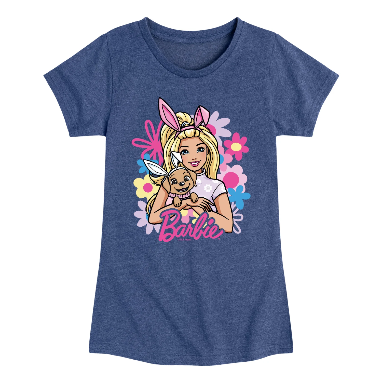 Barbie - Bunny Ears - Youth Girls Fitted Short Sleeve T-Shirt - Image 4