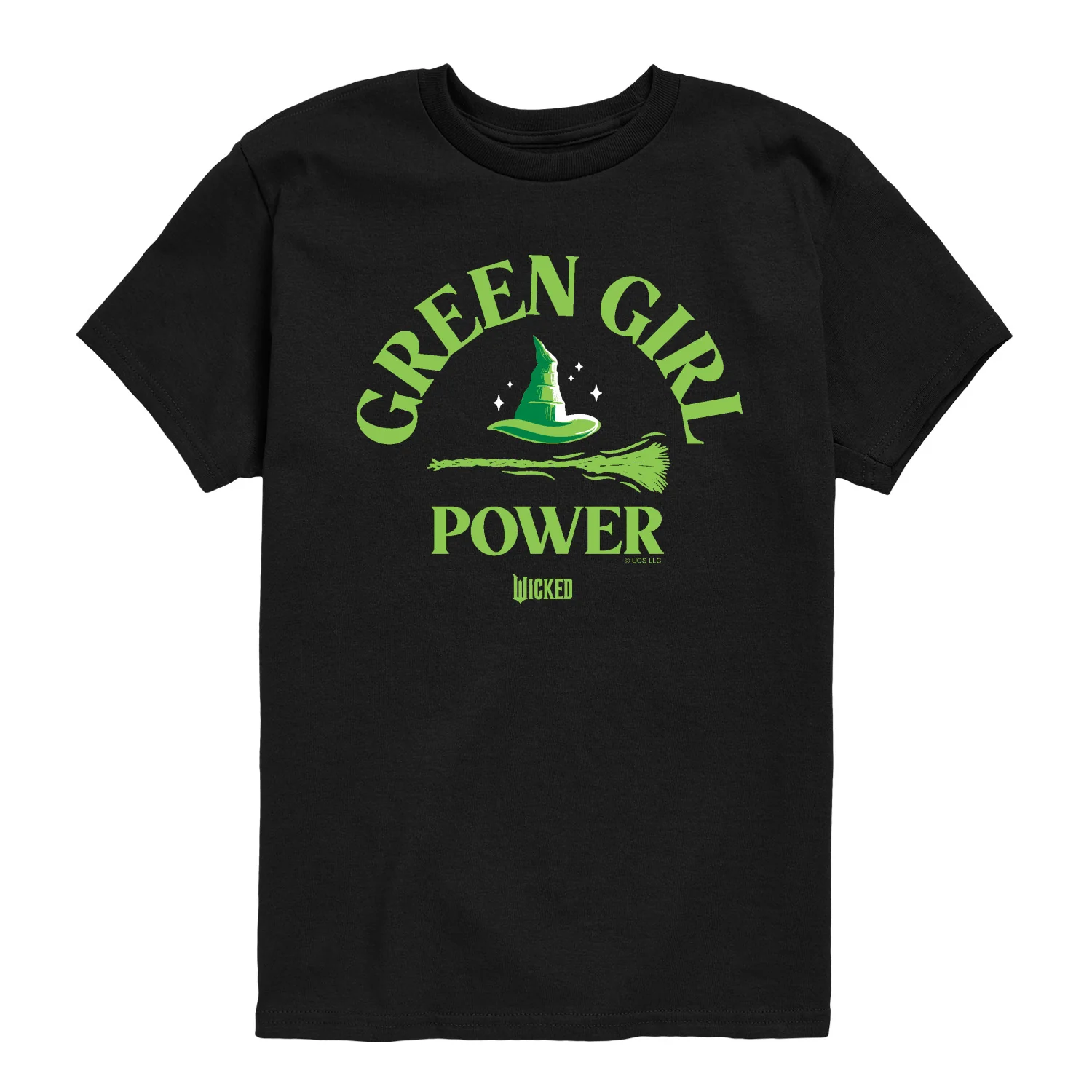 Wicked - Green Girl Power - Youth Short Sleeve Graphic T-Shirt