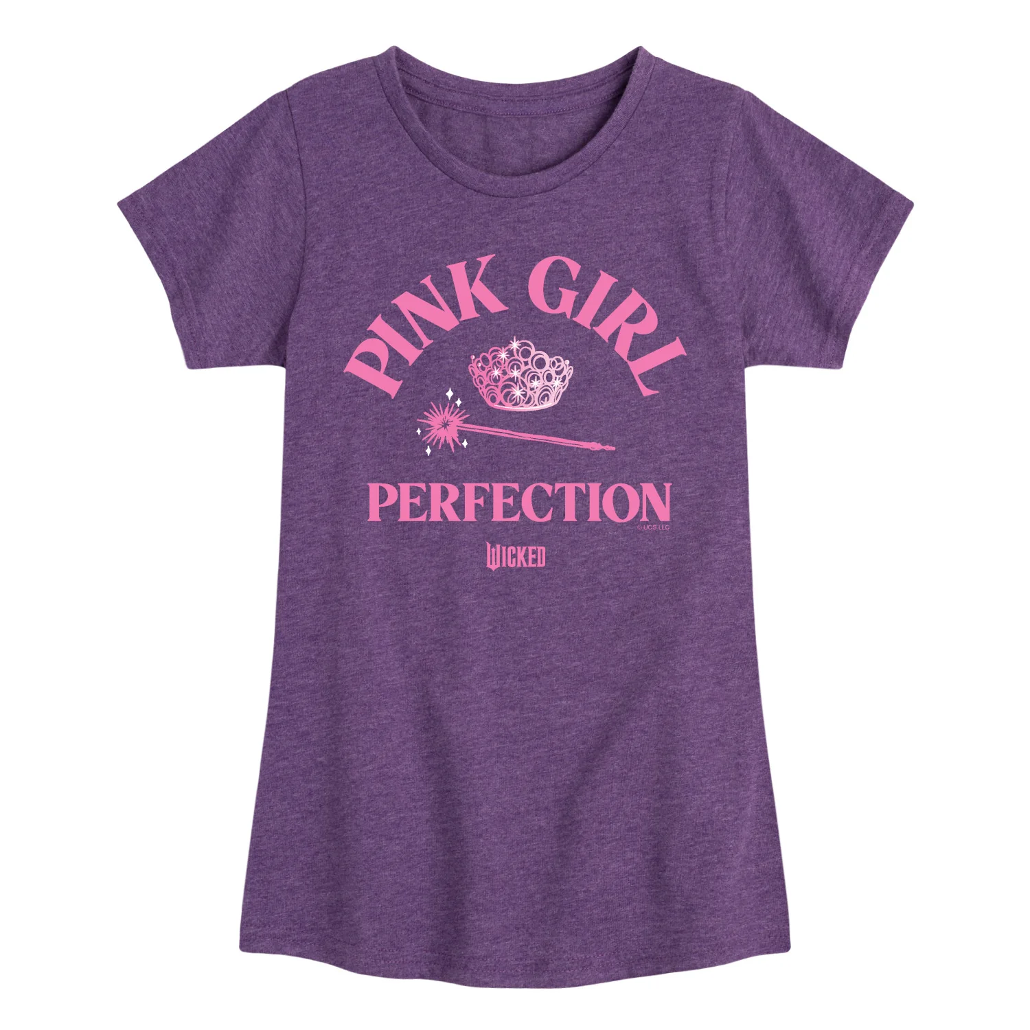 Wicked - Pink Girl Perfection - Youth Girls Short Sleeve T-Shirt