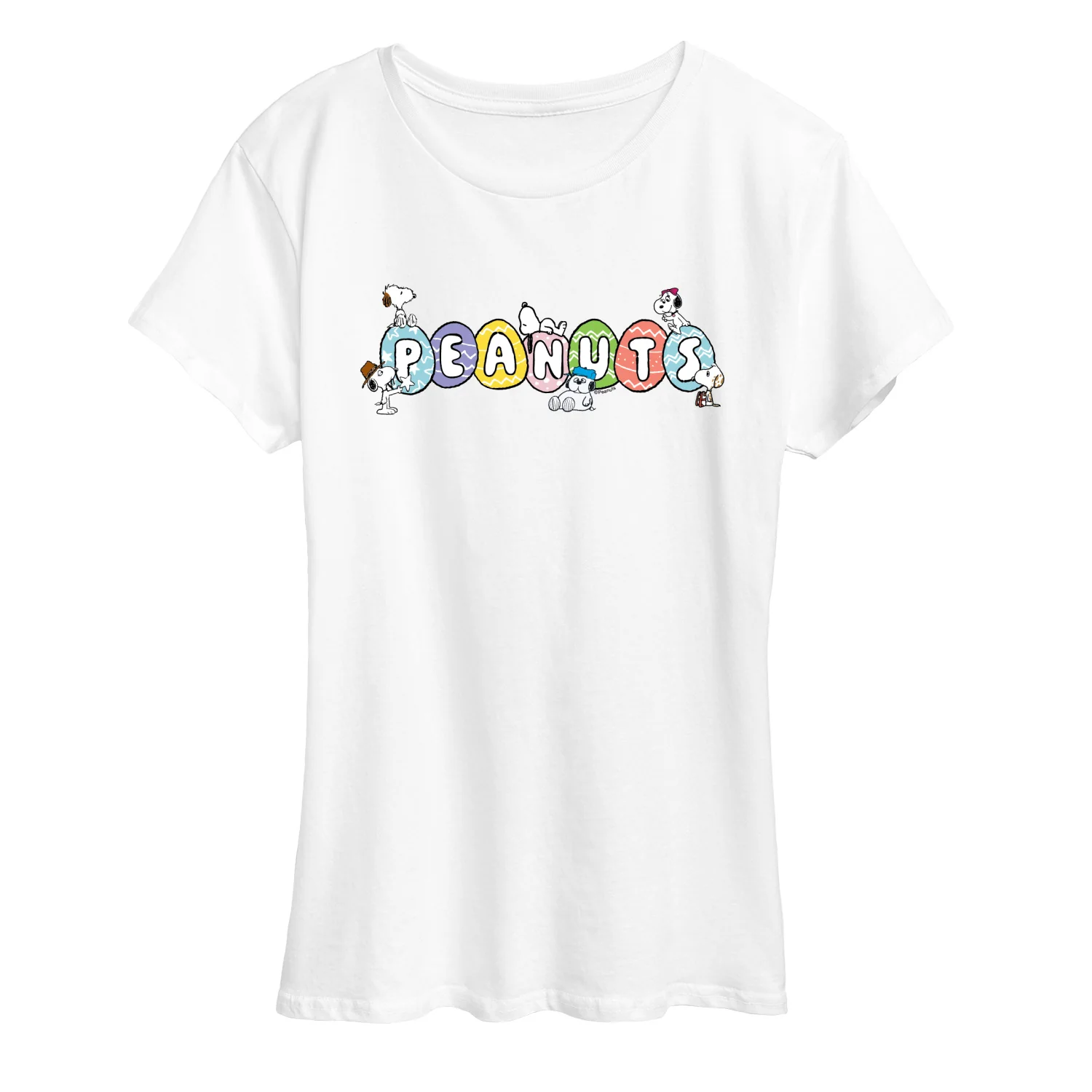Peanuts - Snoopy Eggs - Women's Short Sleeve Graphic T-Shirt