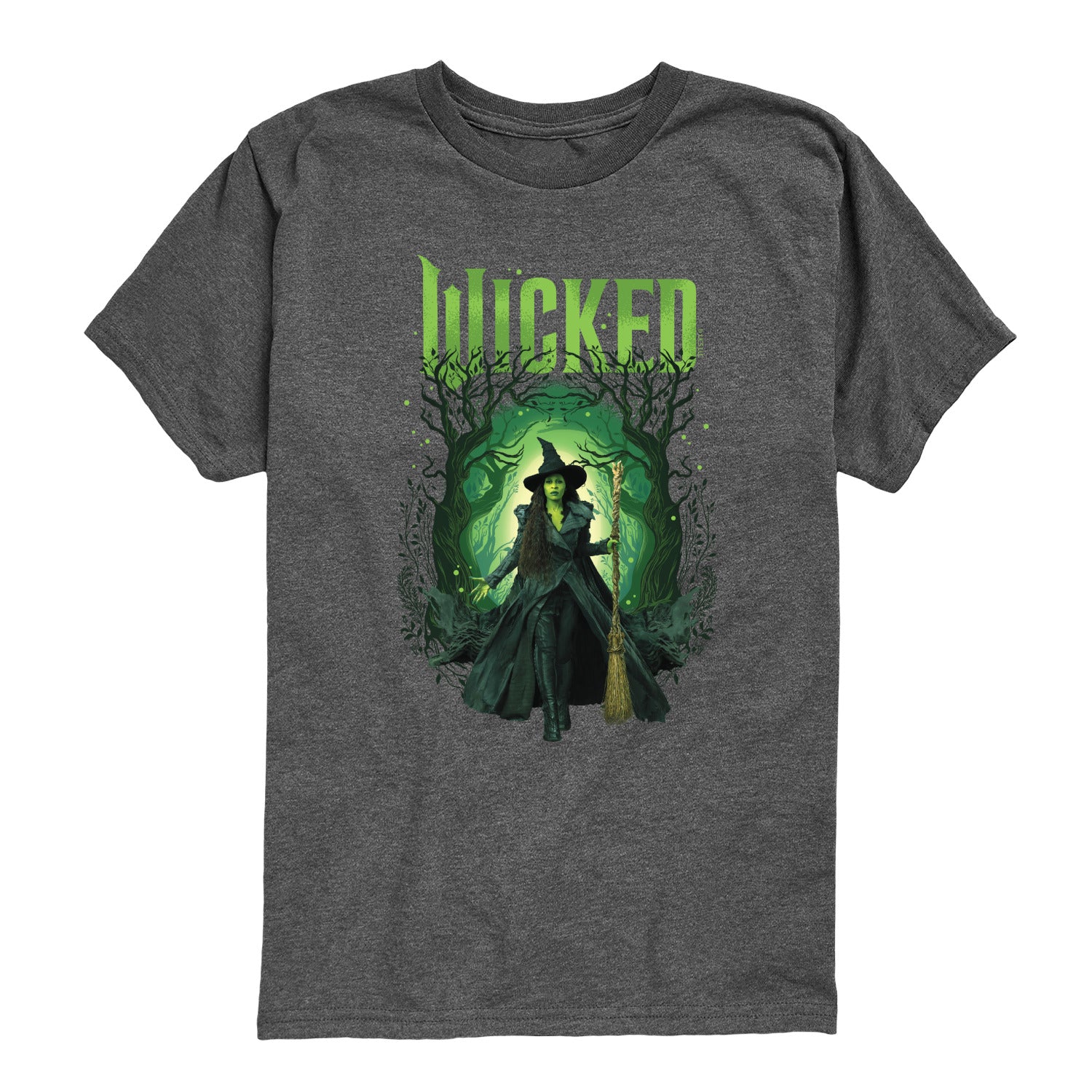 Wicked - Elphaba Forest - Youth Short Sleeve Graphic T-Shirt - Image 4