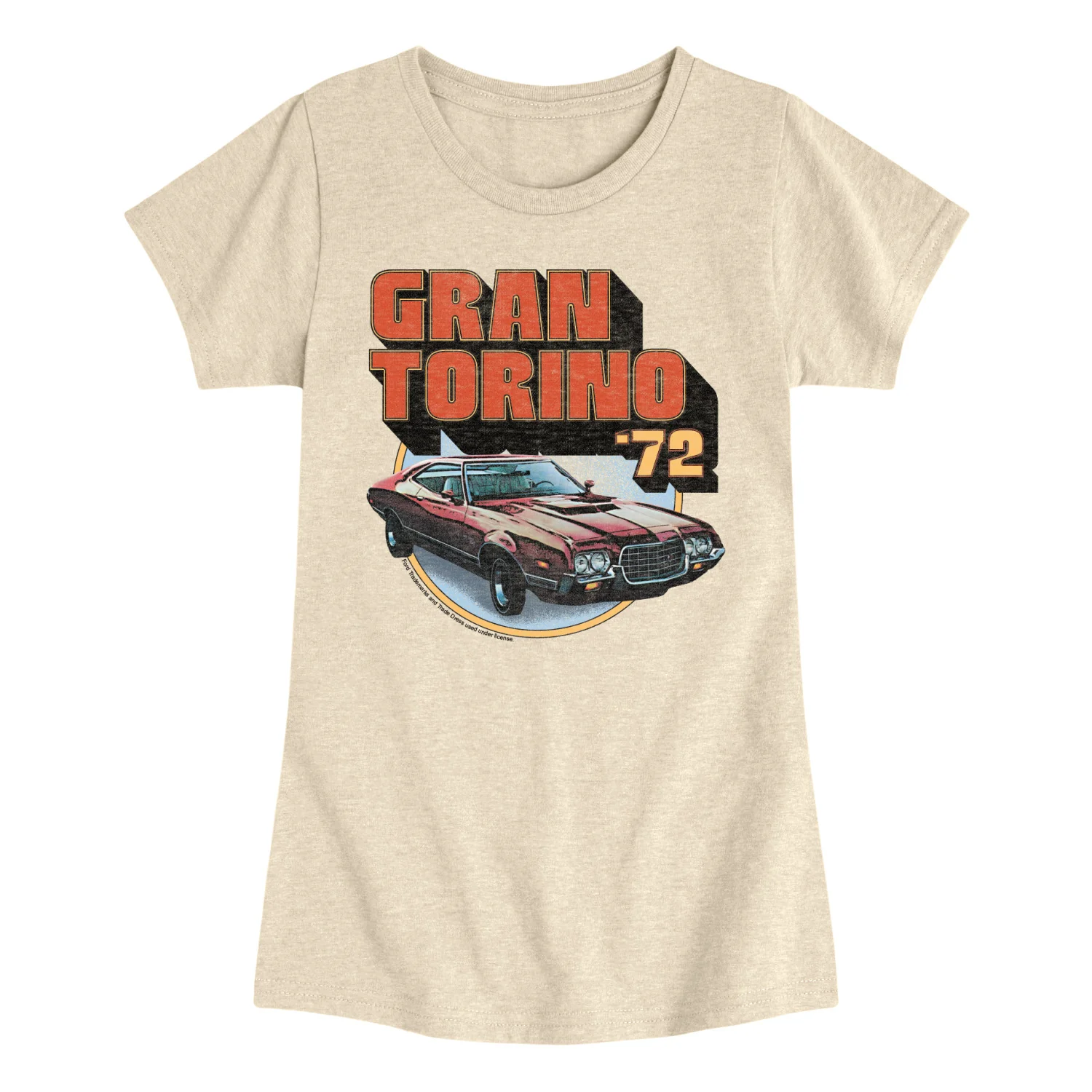Ford - 72 Gran Torino - Youth Girls Short Sleeve T-Shirt
