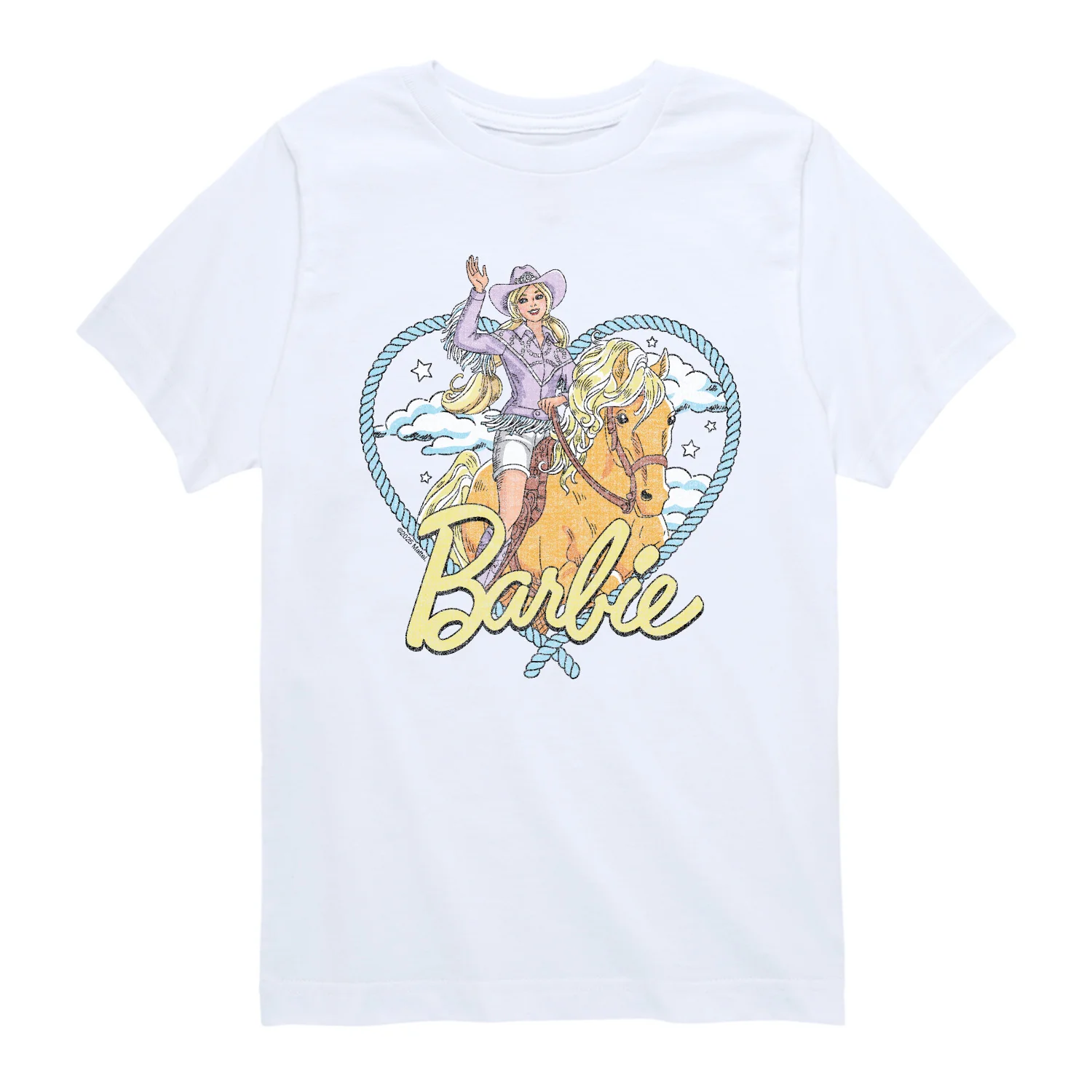 Barbie - Western Heart - Youth Boys Short Sleeve Graphic T-Shirt