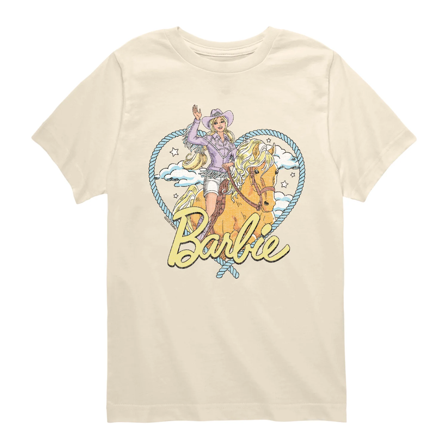 Barbie - Western Heart - Youth Boys Short Sleeve Graphic T-Shirt - Image 3