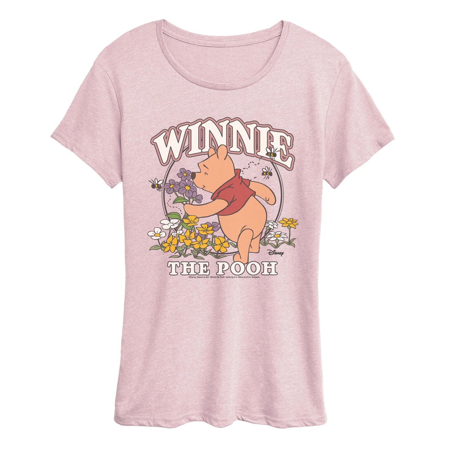 Winnie The Pooh - Natural Winnie - Women's Short Sleeve Graphic T-Shirt